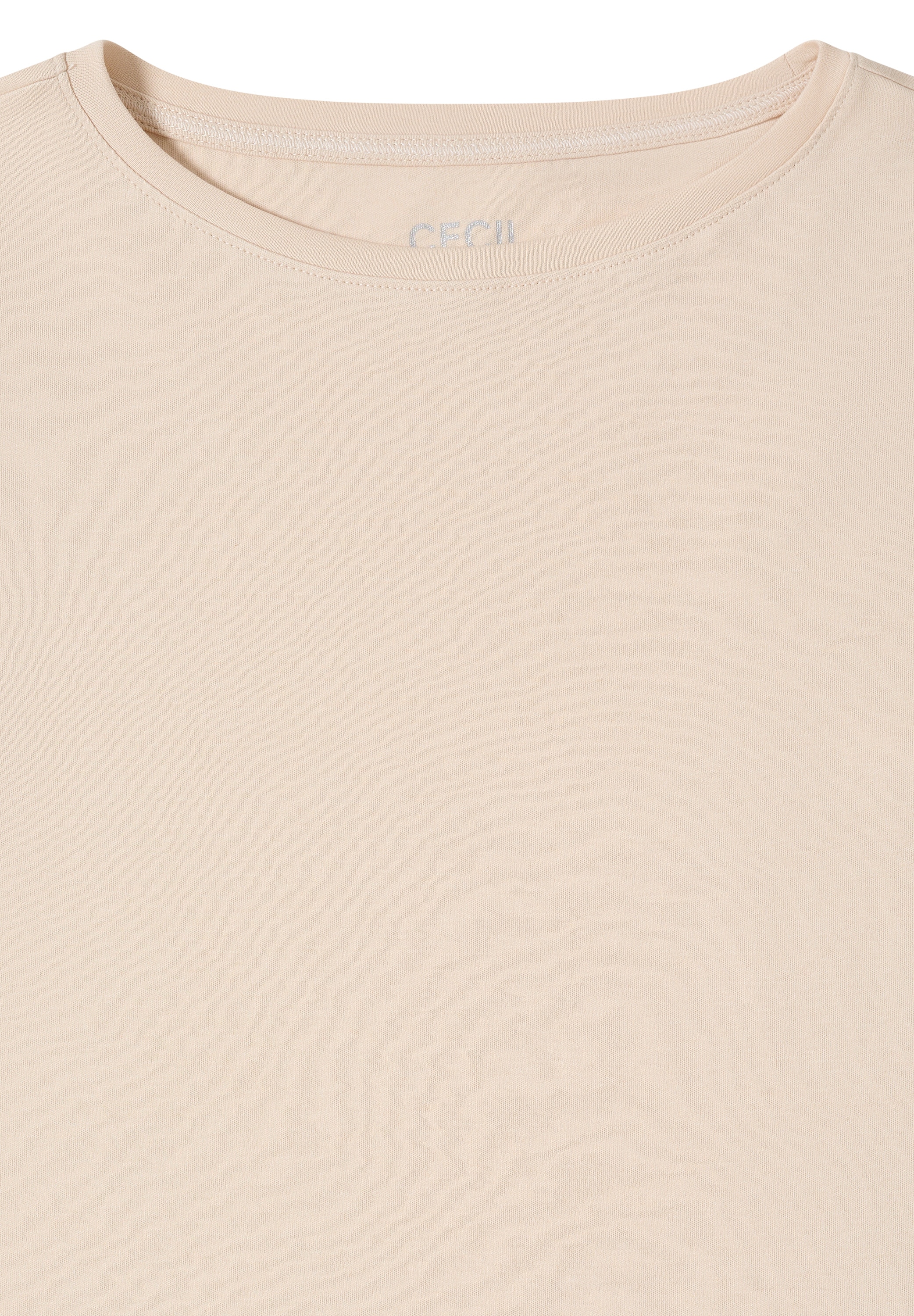 Cecil T-shirt à manches 3/4 mit U-Boot-Ausschnitt