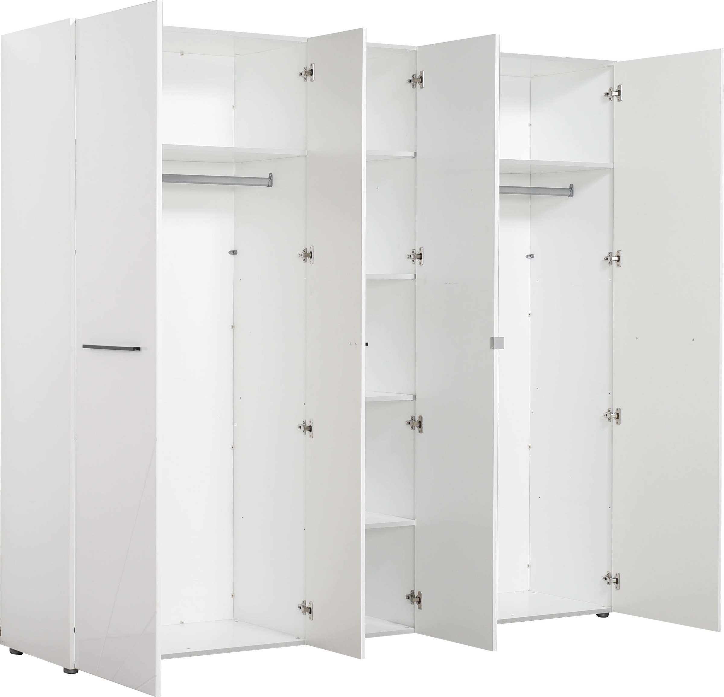 INOSIGN Kleiderschrank »Ksanti« hochglänzende Front, mit Spiegel