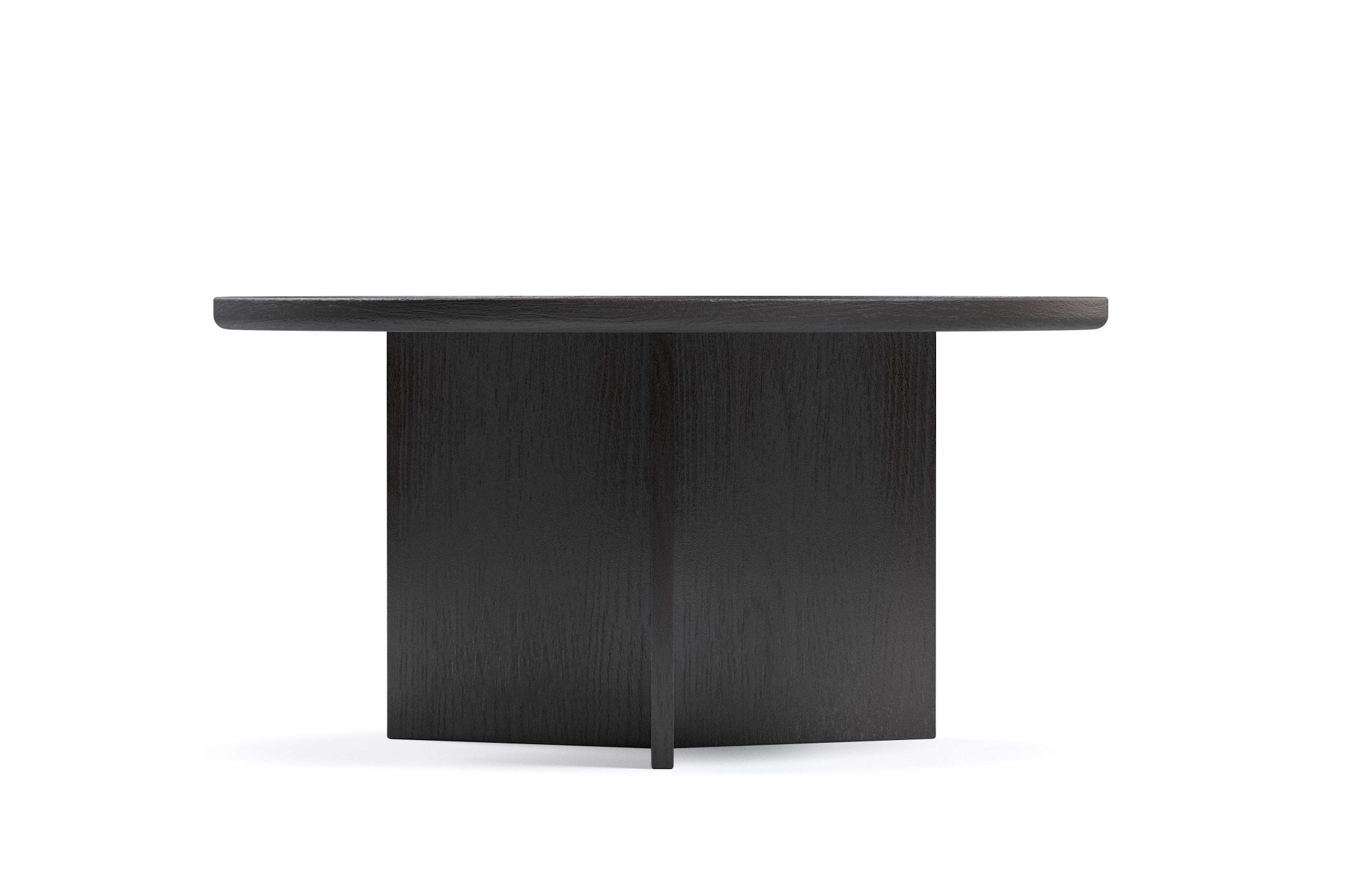 Woodman Table basse »Cala« 83/83/42 cm,  largeur 83 cm, ronde, plateau de table en chêne massif, certifié FSC®