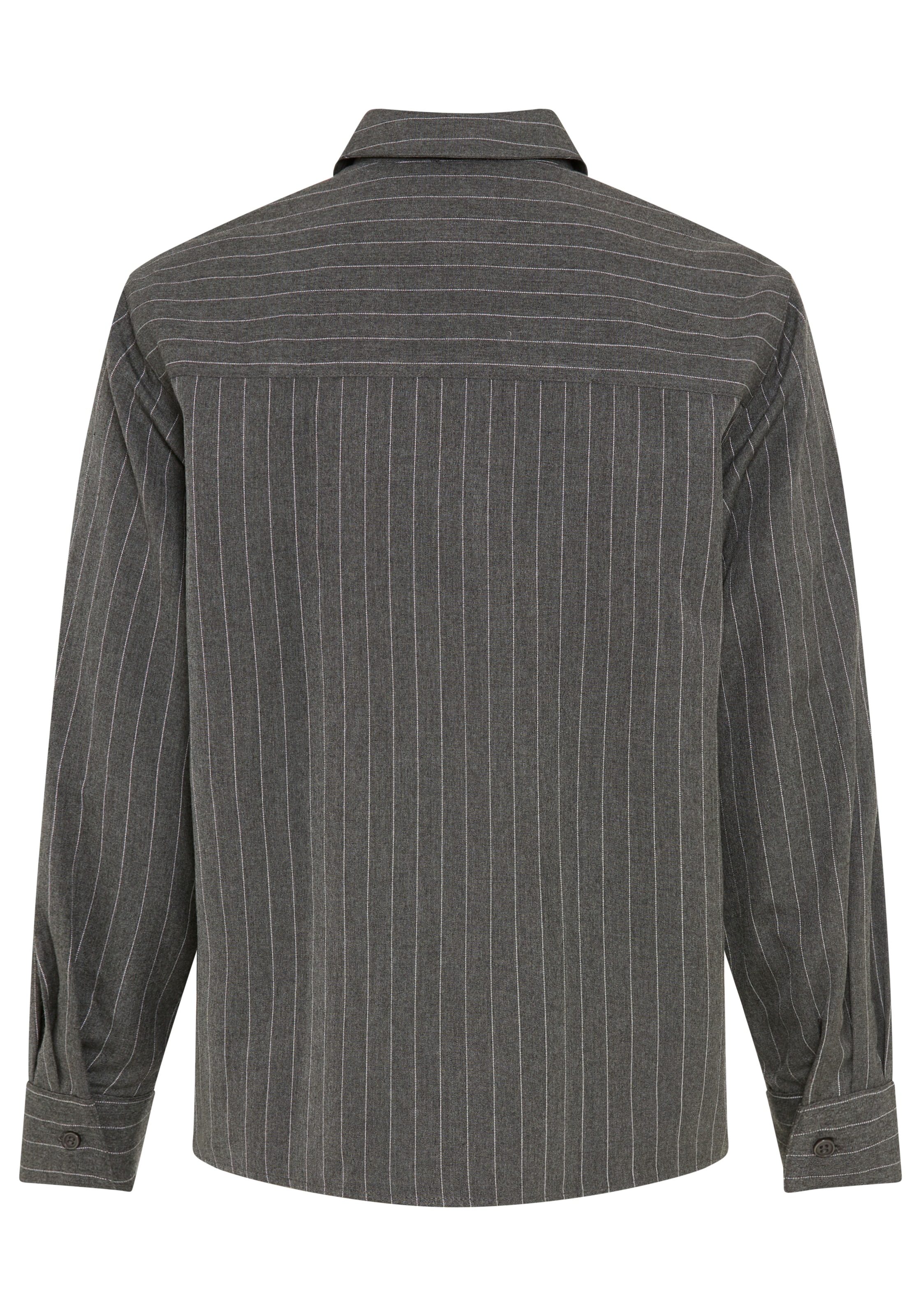 Laura Scott Klassische Bluse Langarm, figurumschmeichelnde Passform, hüftbedeckende Länge