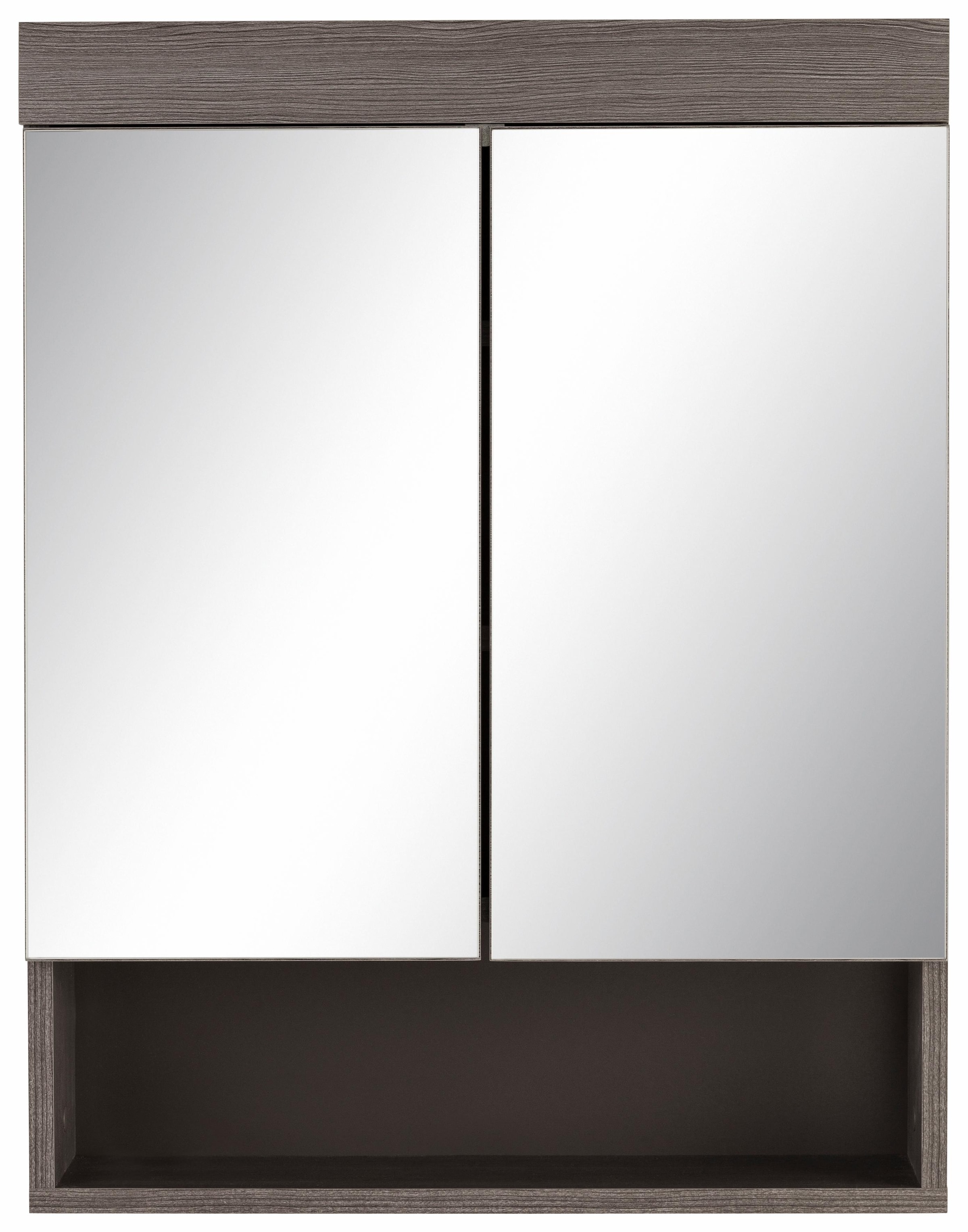 welltime Spiegelschrank »Royan« Spiegelschrank mit 2 Türen & 1 Fach - (B/T/H) 58/18/75 cm