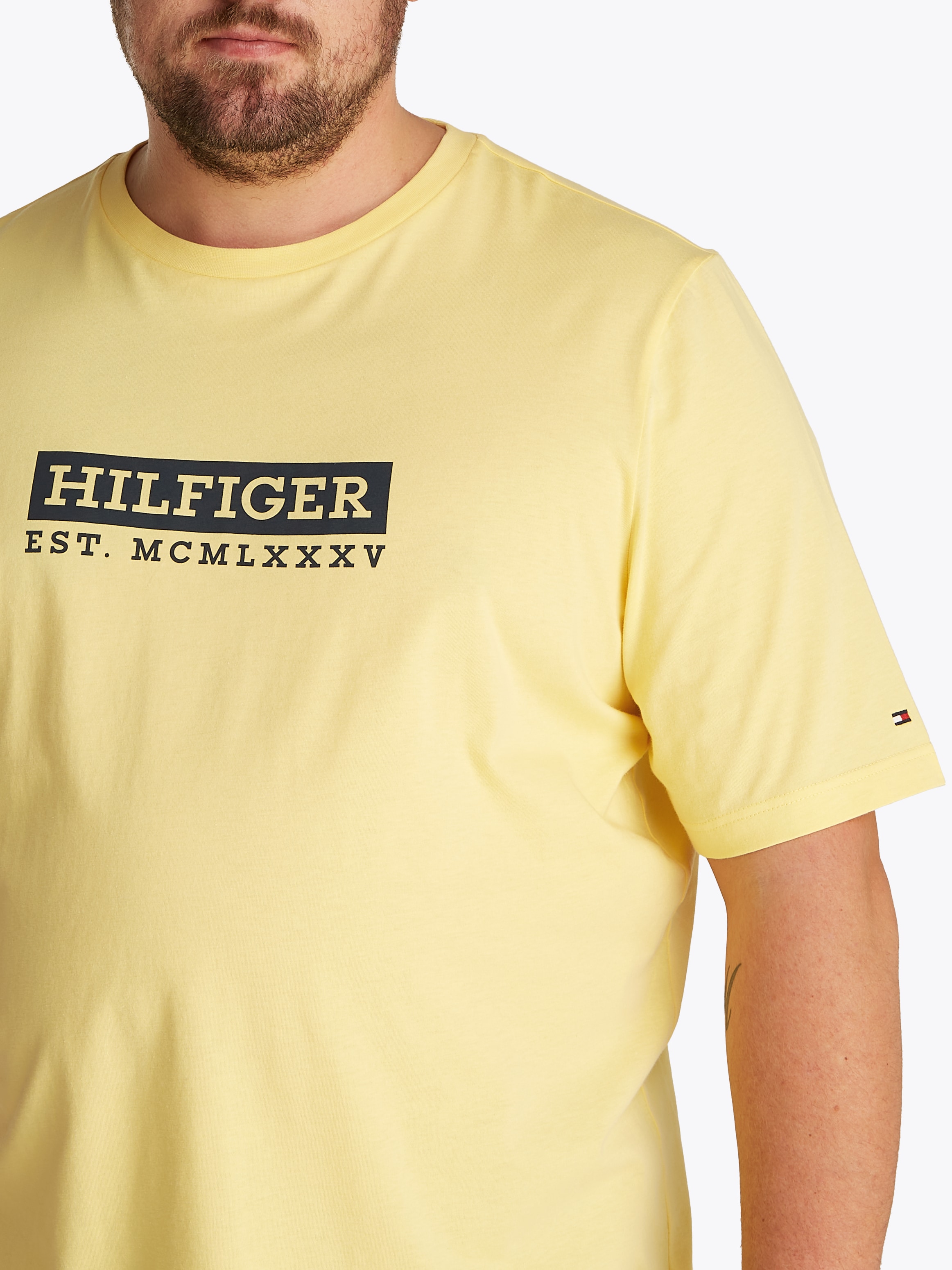 Tommy Hilfiger Big & Tall T-shirt à manches courtes »BT-COLOUR TO COLOR GRAPHIC TEE-B« Grosse Grössen
