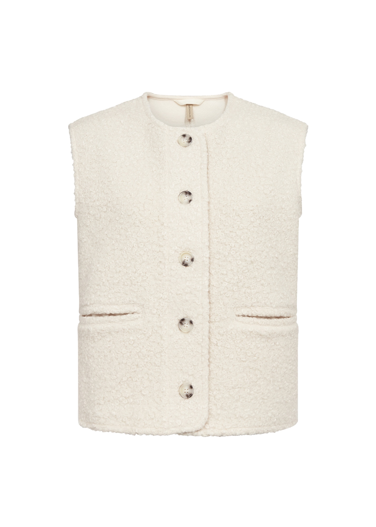 soyaconcept Gilet en peluche »SC-SHAIMA 10« fibre synthétique