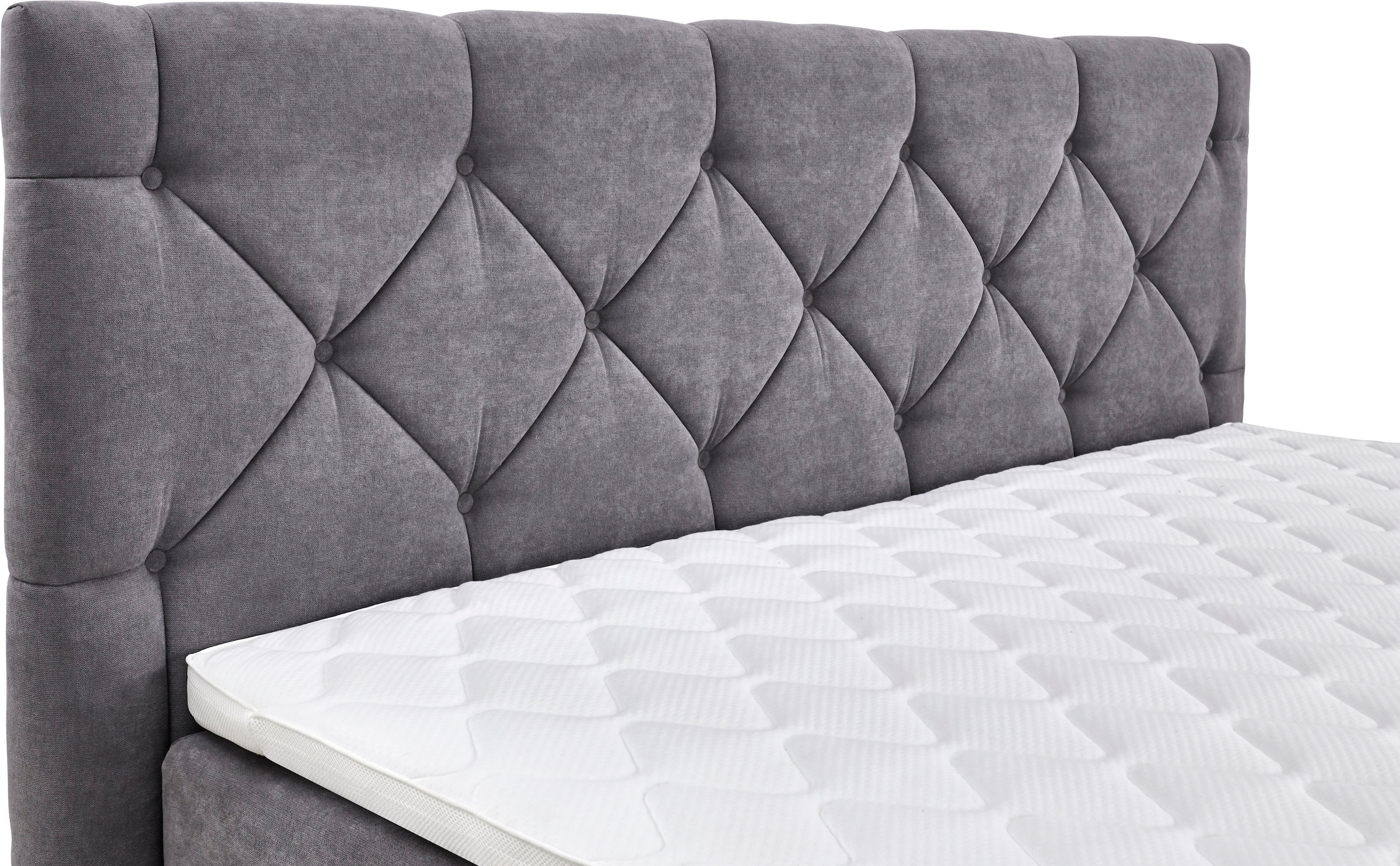 ATLANTIC home collection Boxbett »Meike« mit XXL-Bettkasten und Topper