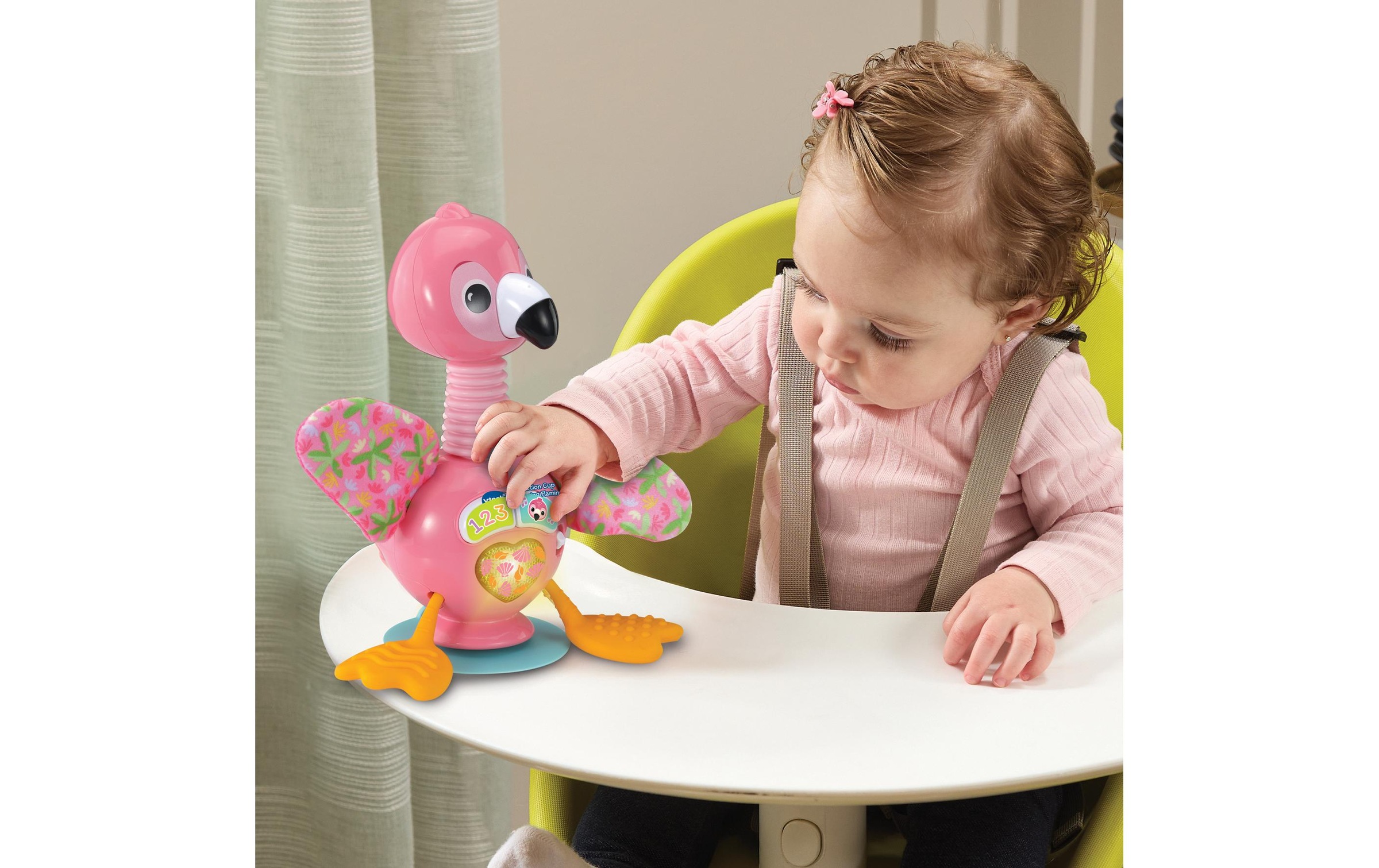 Vtech® Lernspielzeug »Beschäftigungsspielzeug Flamingo rigolo -FR-«