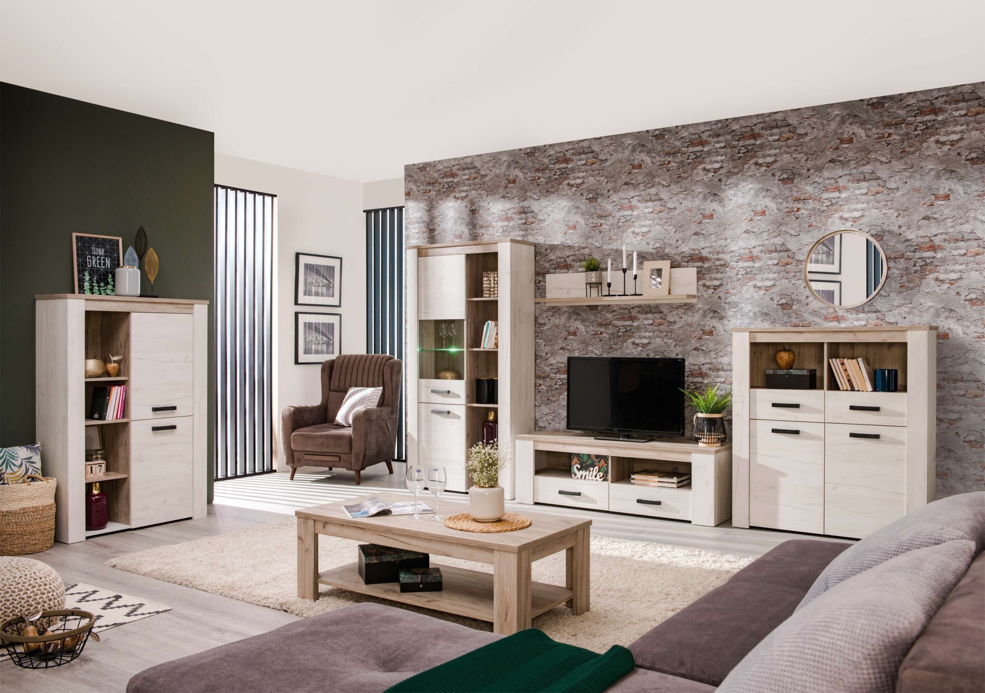 Home affaire Table basse »Kent TV-Lowboard« Meuble TV, largeur 151,5 cm