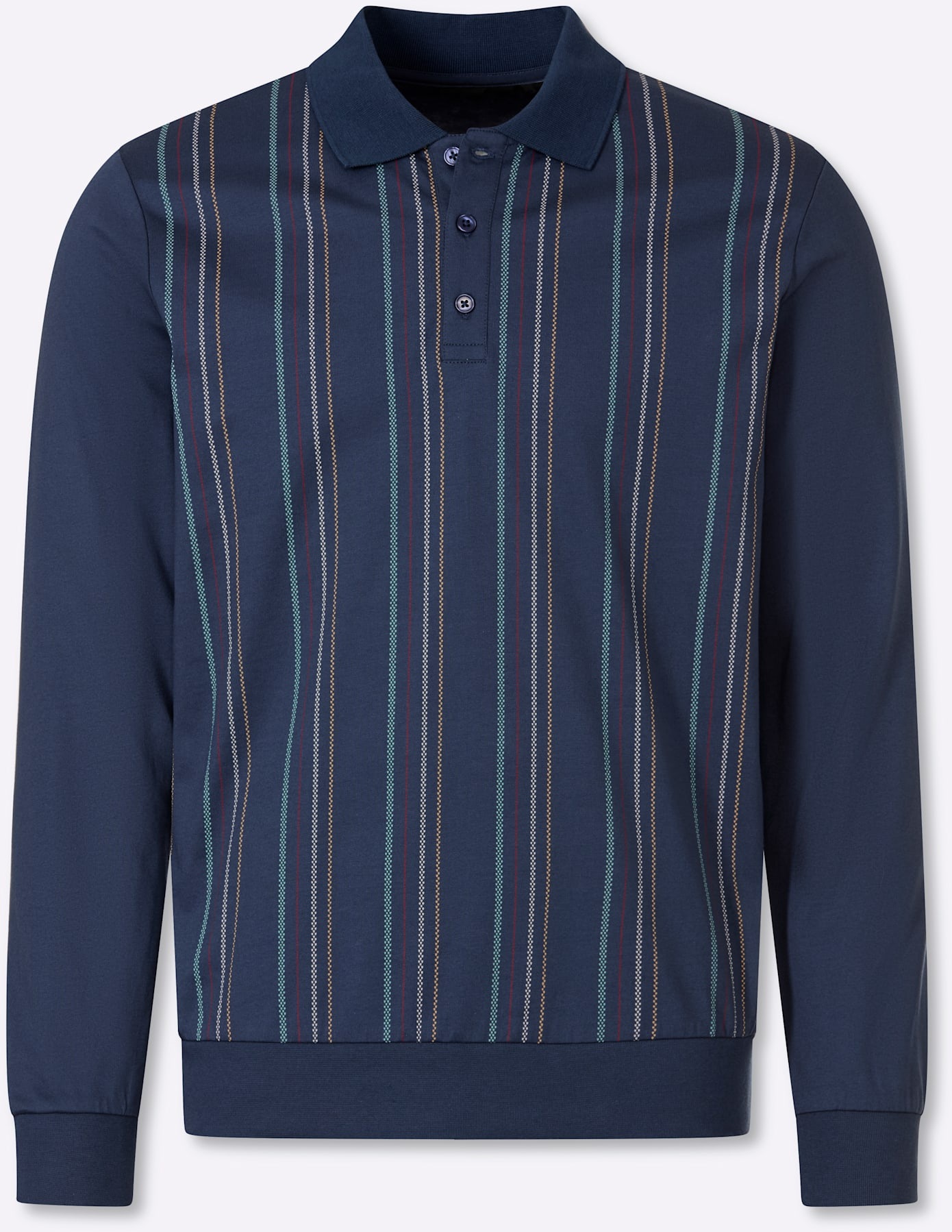 Marco Donati Poloshirt »Langarm-Shirt« 1