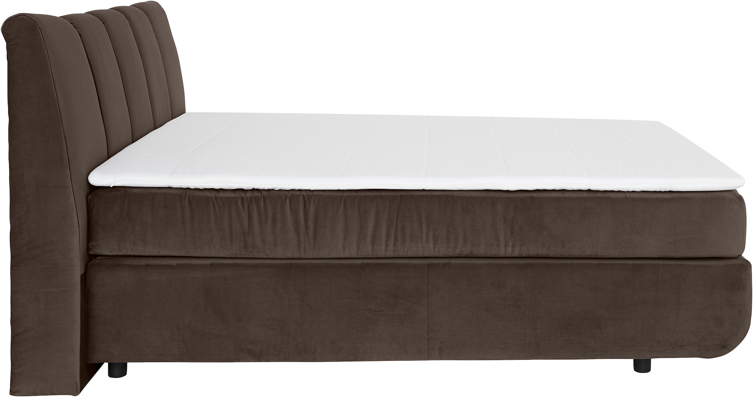 Home affaire Boxspringbett »Océane« Bodenfrei- wirkt freischwebend, verschiedene Härtegrade (auch H4)