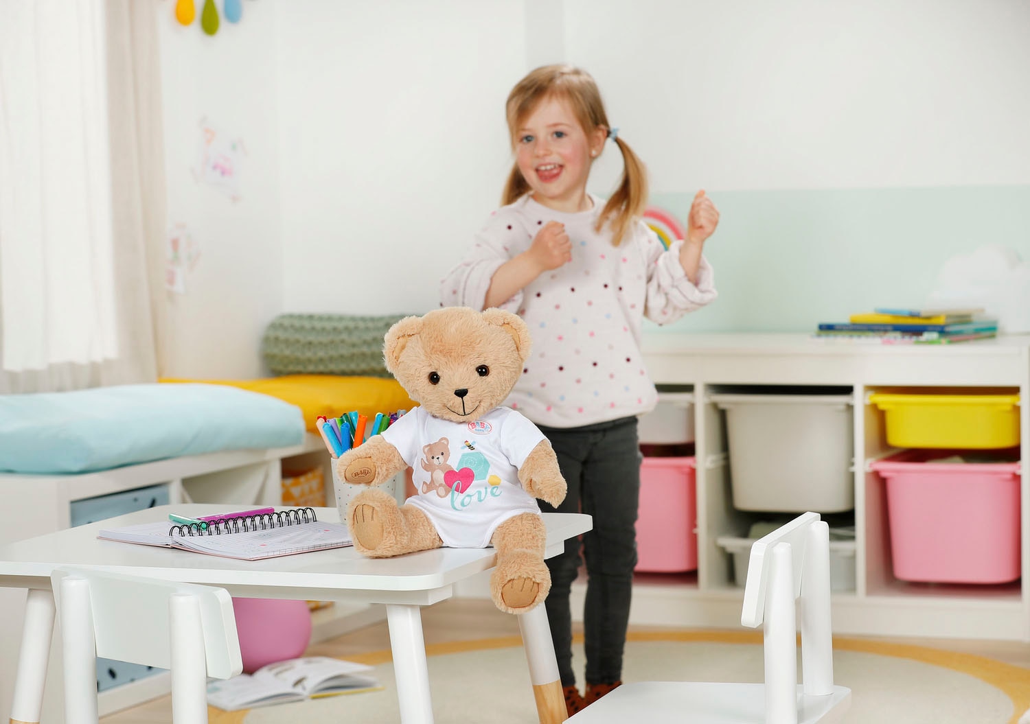 Baby Born Figurine en peluche »Singender Teddy, Deutsch«