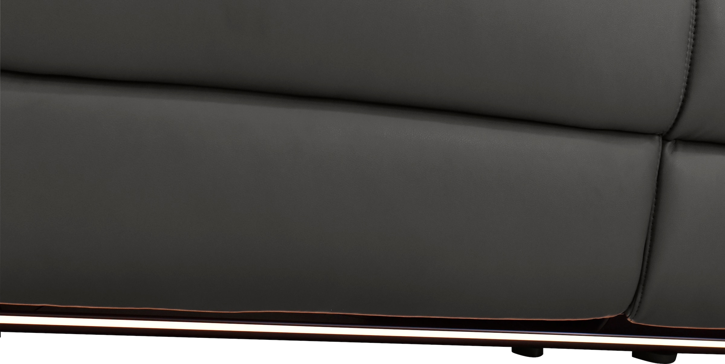 Home affaire 2-Sitzer »Pareli 172cm, manuelle u. elektr. Relaxfunktion« USB, Kopfteil-Verstellung, LED, in Echtleder, Kunstleder, Web