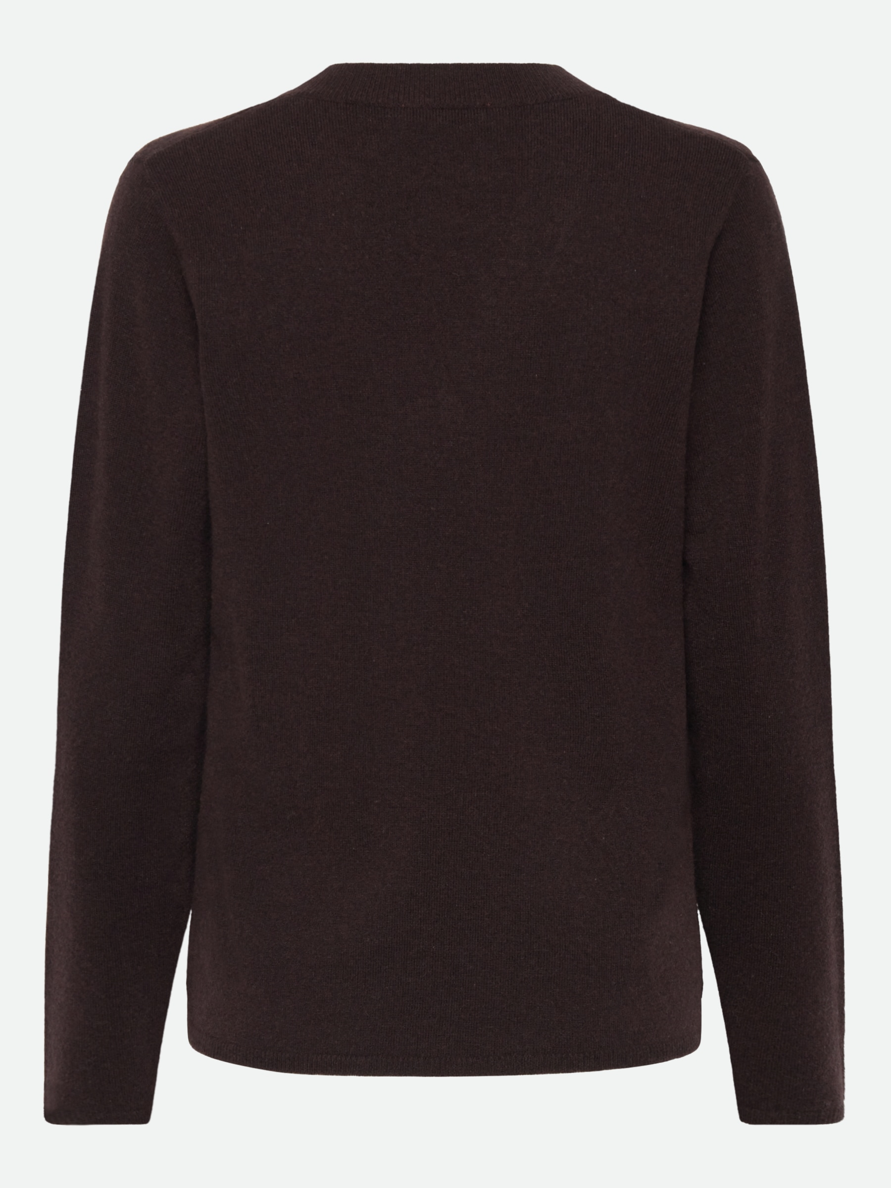 rosemunde Pull col V »Laica v-neck« V-Ausschnitt, Langarm, wärmend, schlicht, bequem, Baumwollmix