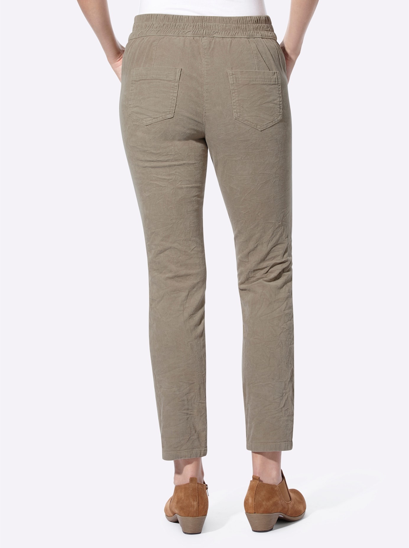 heine Pantalon en velours côtelé