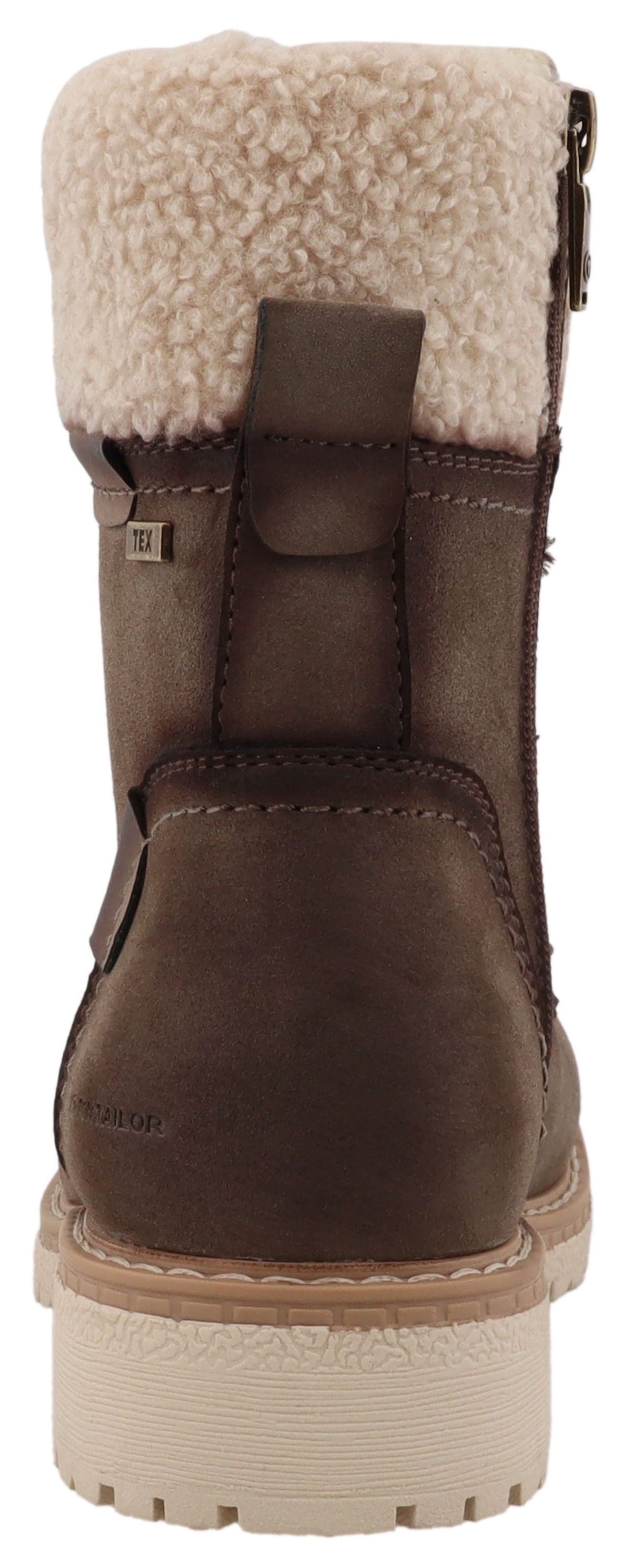 TOM TAILOR Winterboots  Workerboots, Hiking Boot mit Blockabsatz