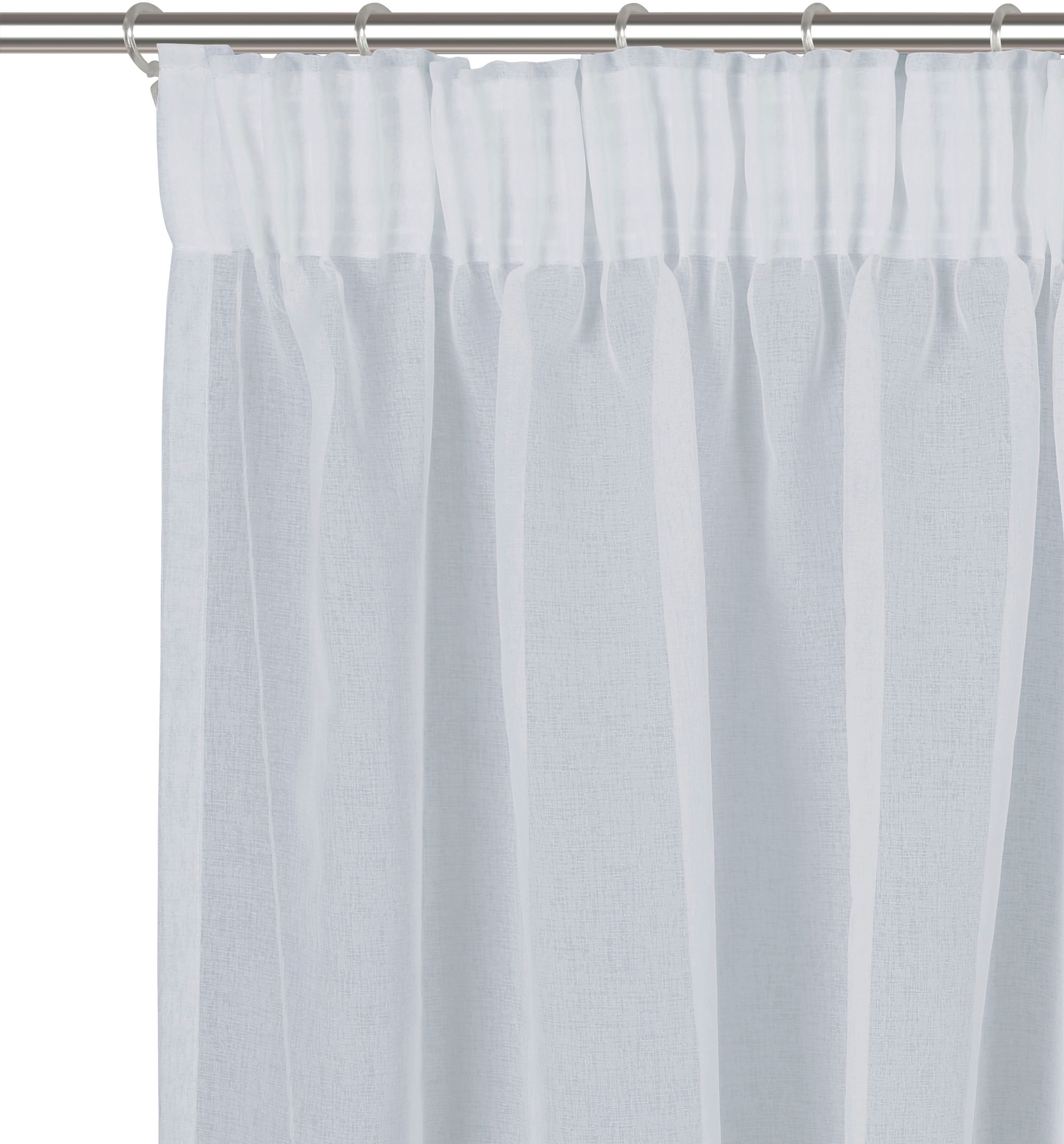 GOODproduct Rideau »Dolly« Bande multifonctionnelle 1 cuis tlg. Transparent, Gewebt, Polyester