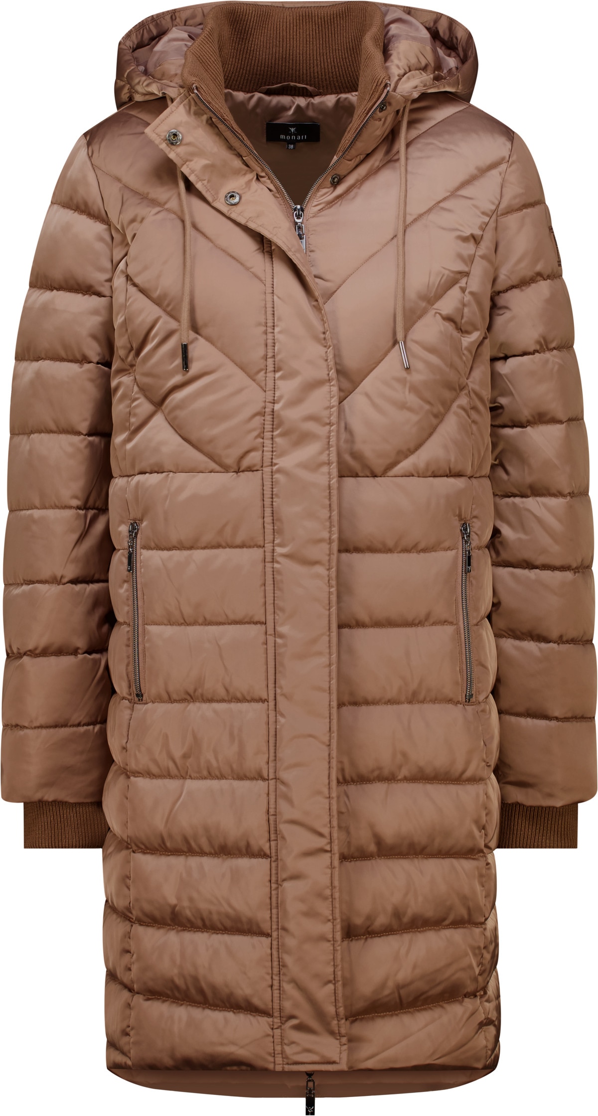 Monari Steppmantel Regular fit mit Kapuze