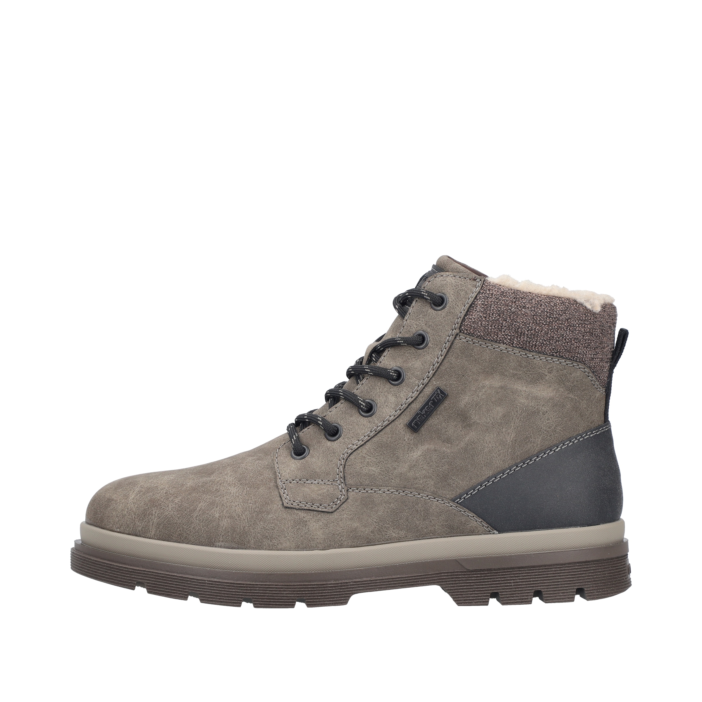 Rieker Winterstiefelette  Winterboots, Schnürboots mit Innenreissverschluss und RiekerTex