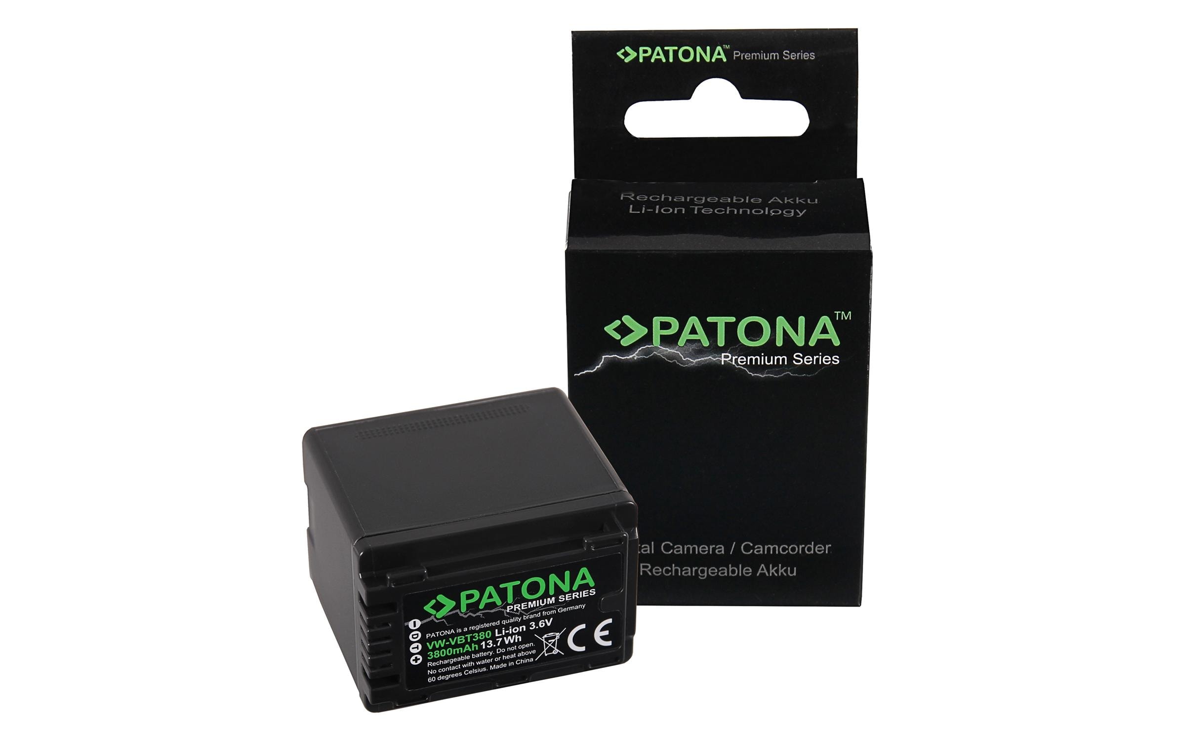   Batterie rechargeable »Patona Premium VBT380« 3.800 mAh