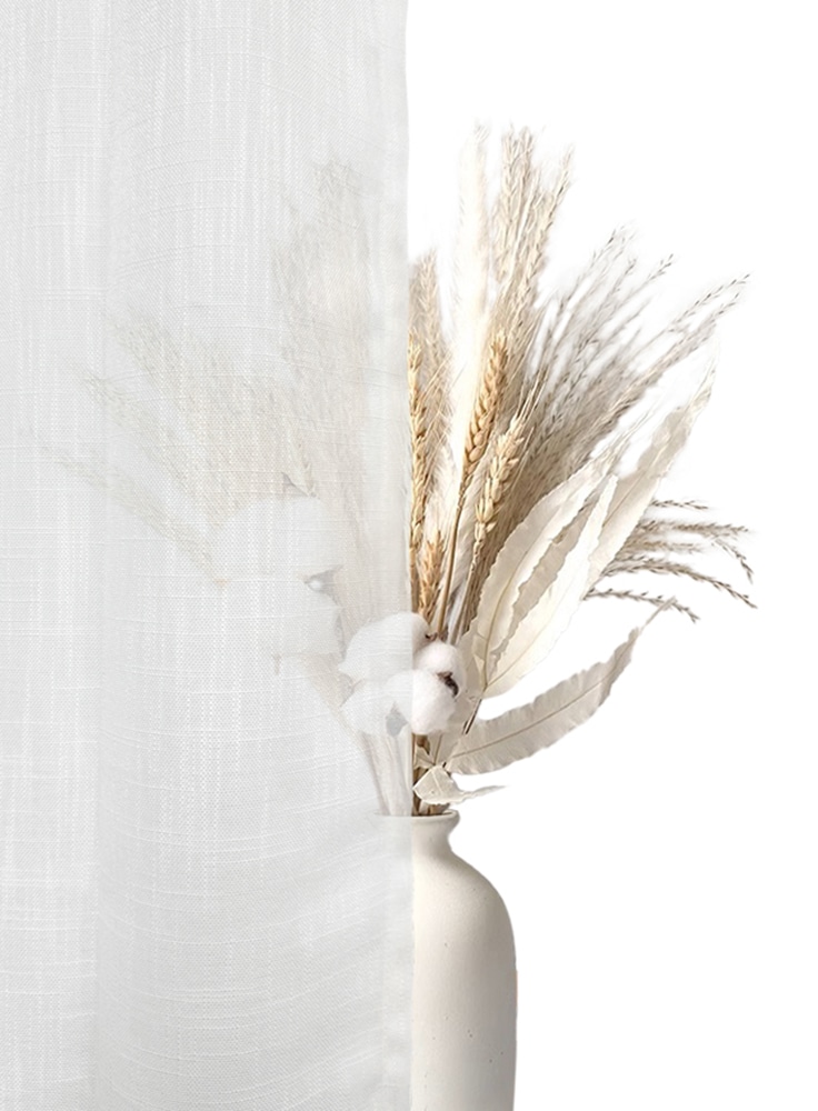 andas Gardine »Tursik« Ösen 1 Stk. tlg. Blickdicht, Leinenlook, Polyester