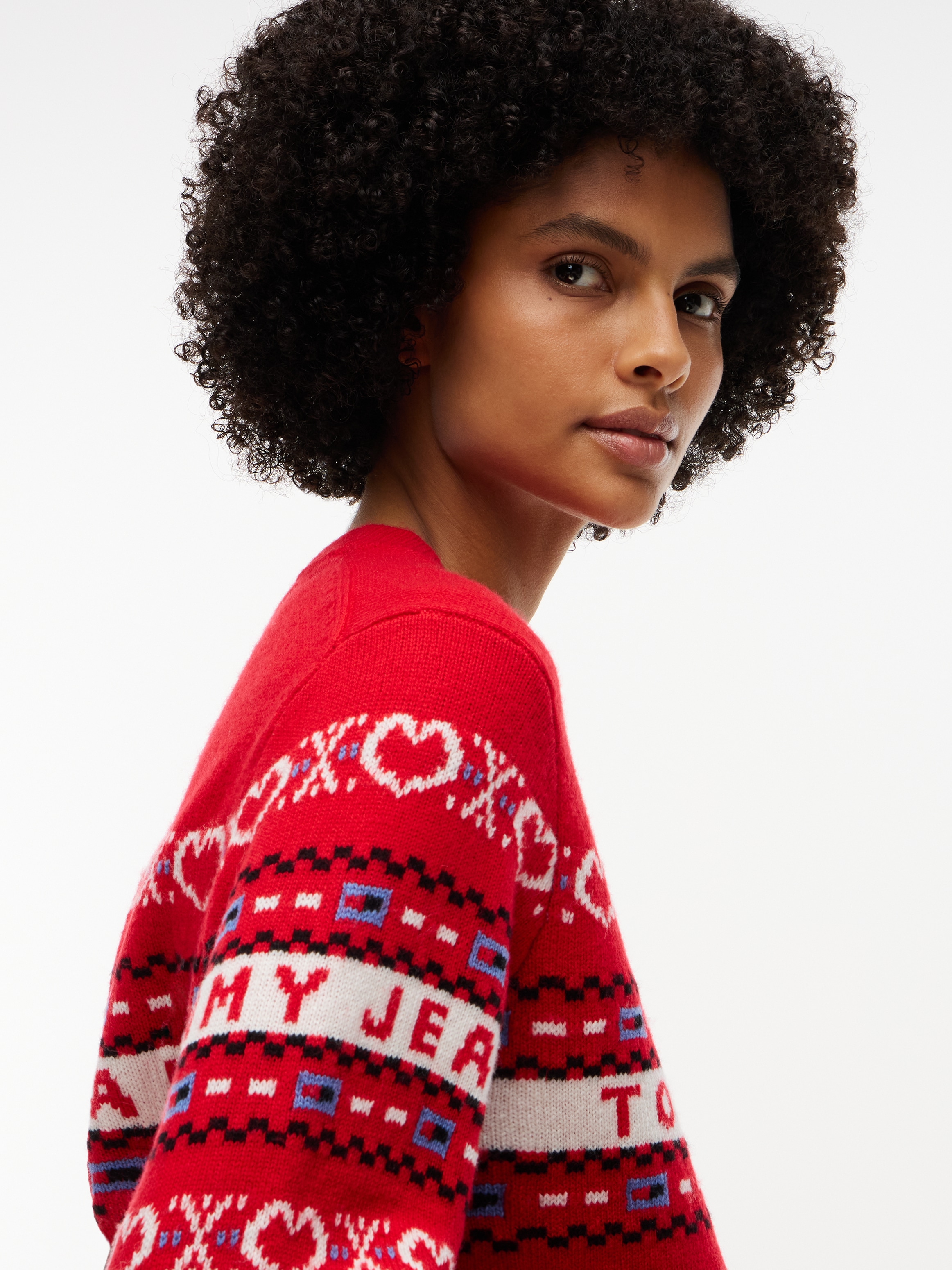 Tommy Jeans Pull en laine »TJW SWEATER« Wolle