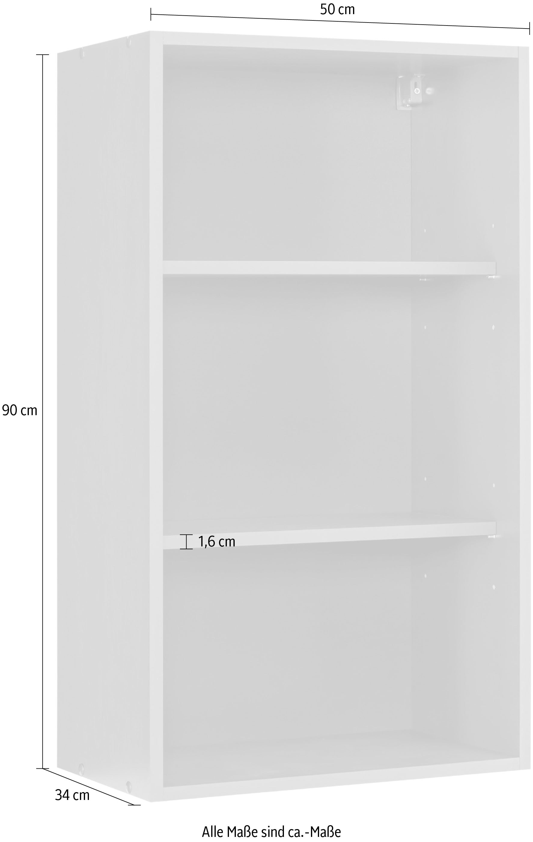 KOCHSTATION Étagère suspendue »KS-Bruneck« largeur 50 cm