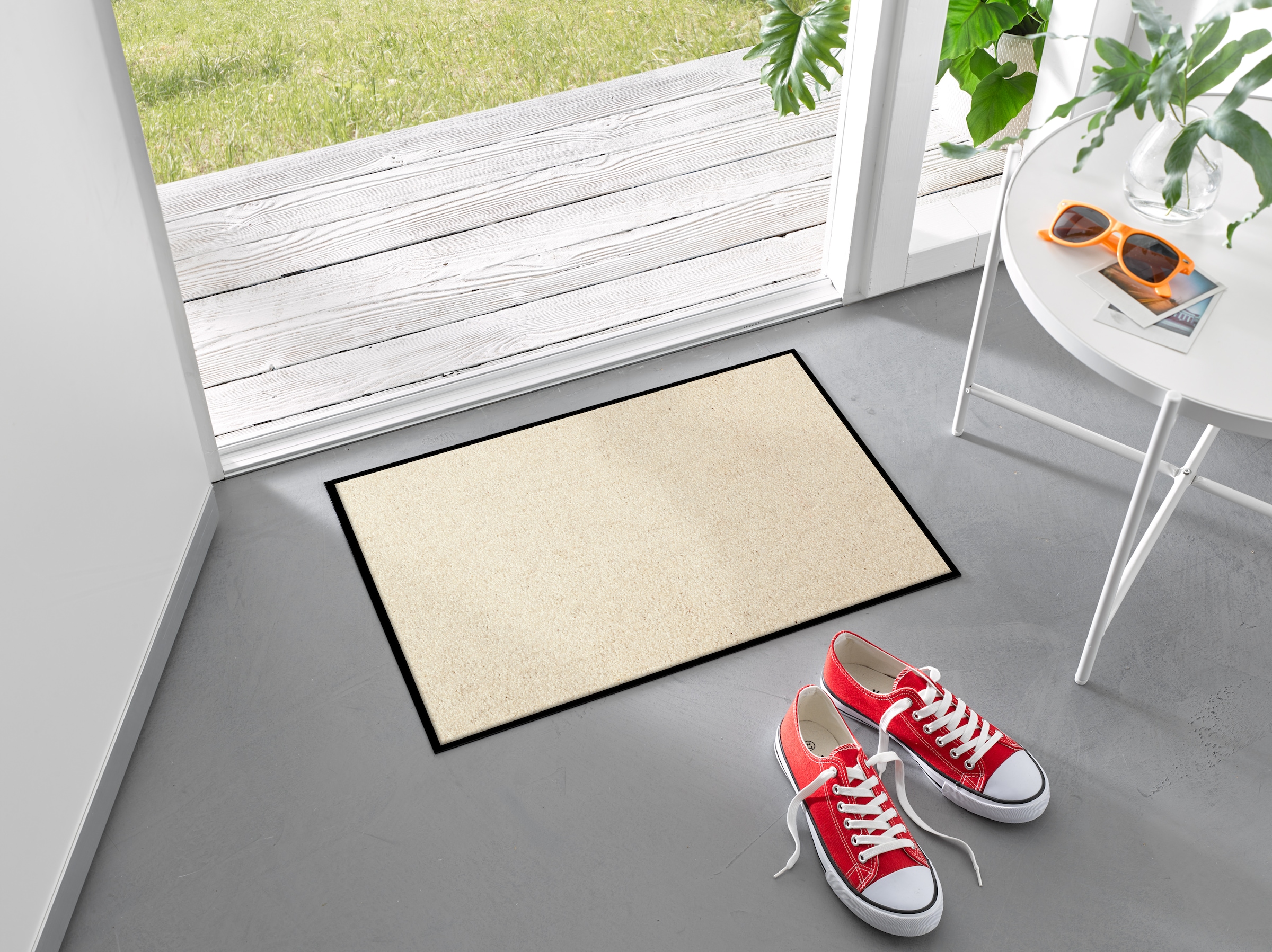 wash+dry by Kleen-Tex Chemin de table Rectangulaire 9 mm Höhe