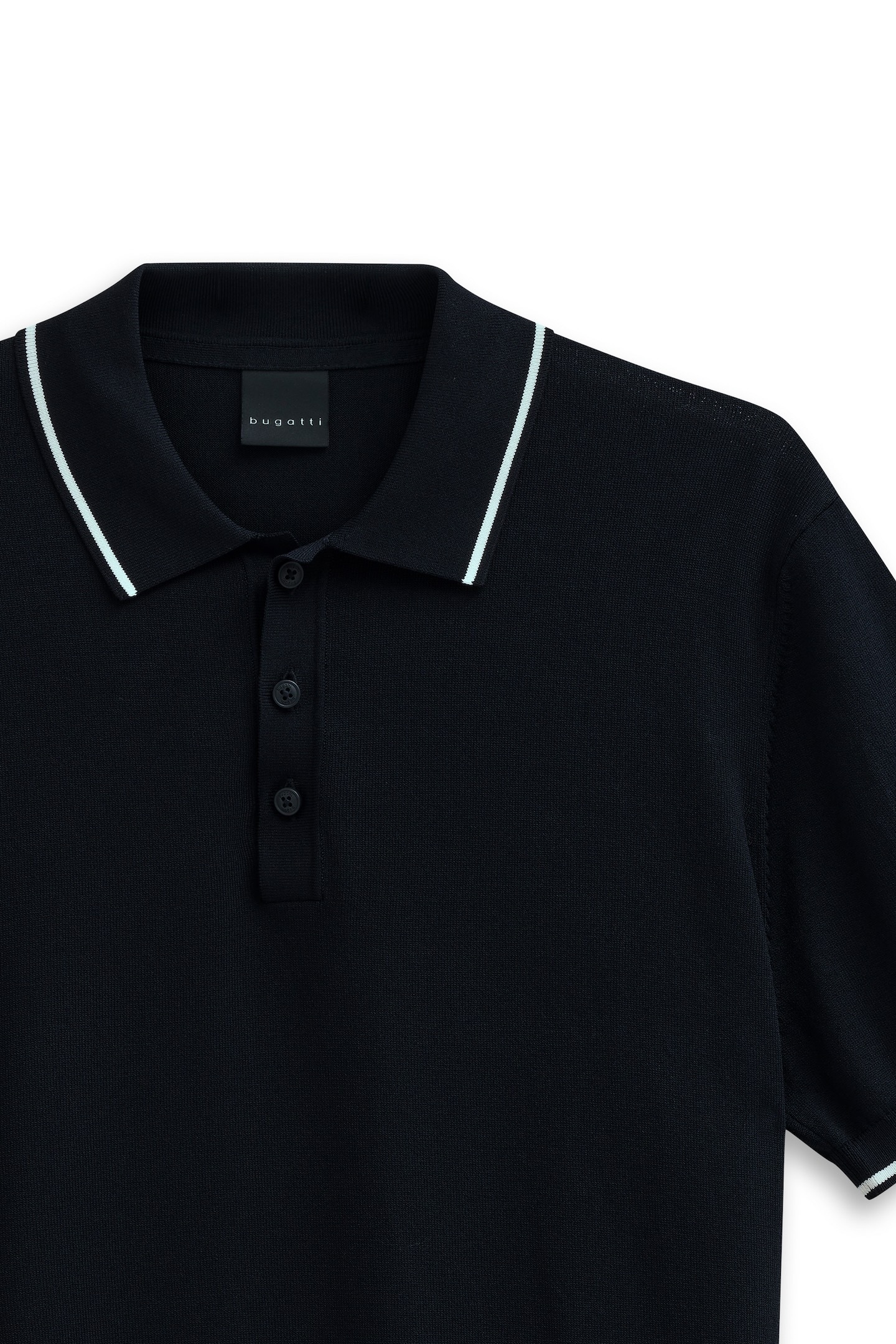 bugatti Poloshirt »Regular Fit« angenehm weich und zeitloses Design