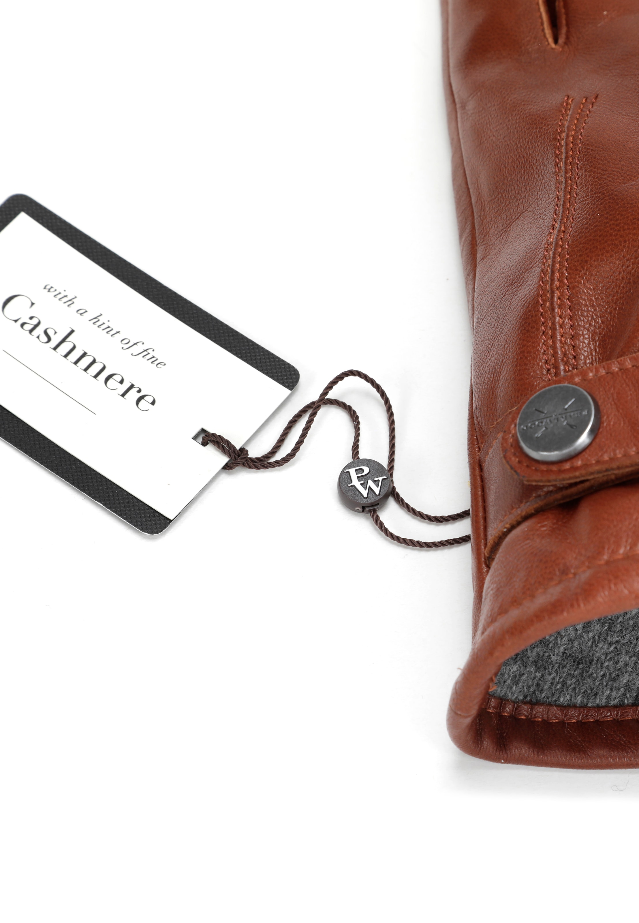 PEARLWOOD Gants en cuir »BROOKS« 1 Paar,  weiches Innenfutter, Wollanteil, verstellbarer Lederriegel