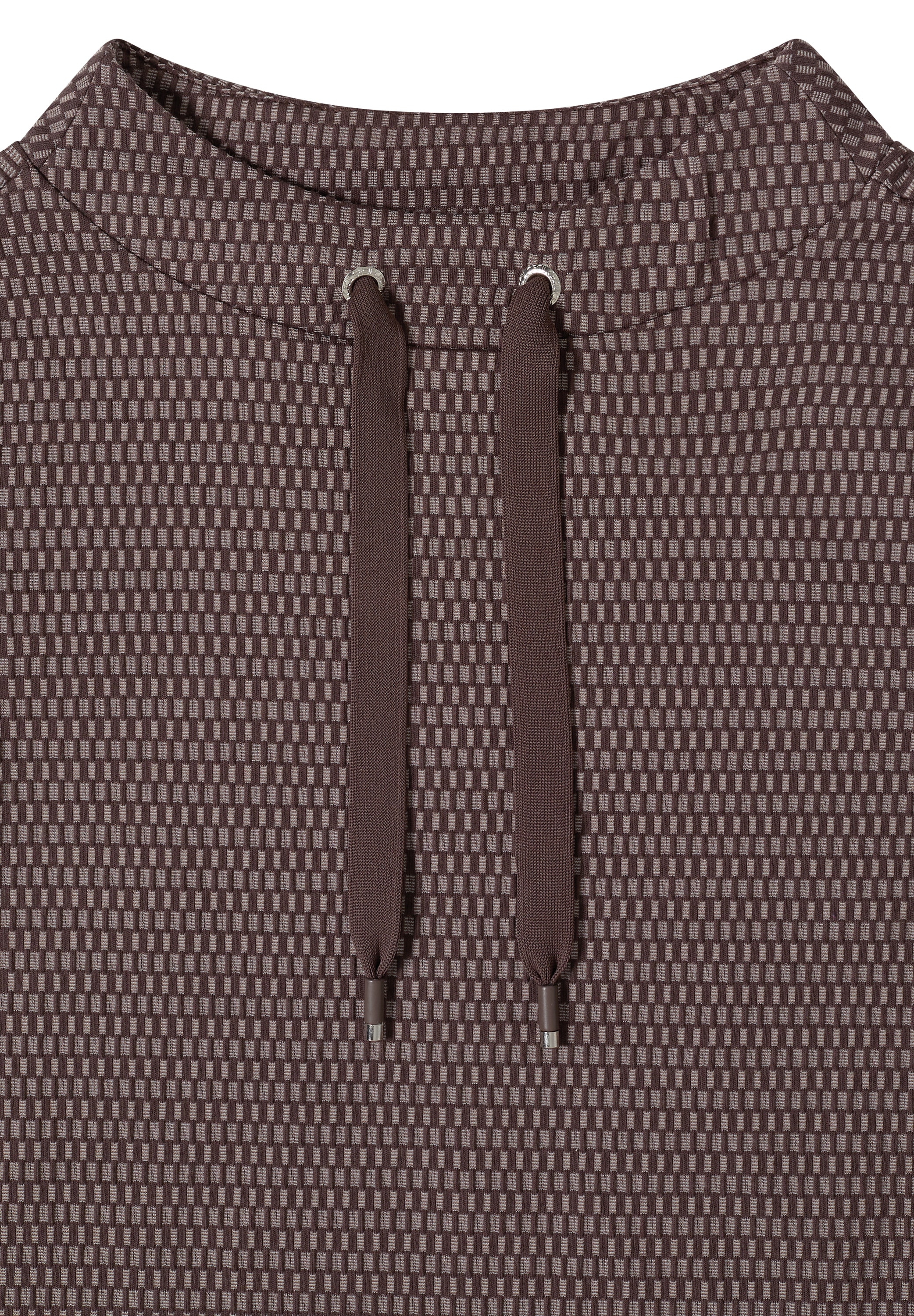 Cecil T-shirt à manches courtes in Two-Tone-Optik