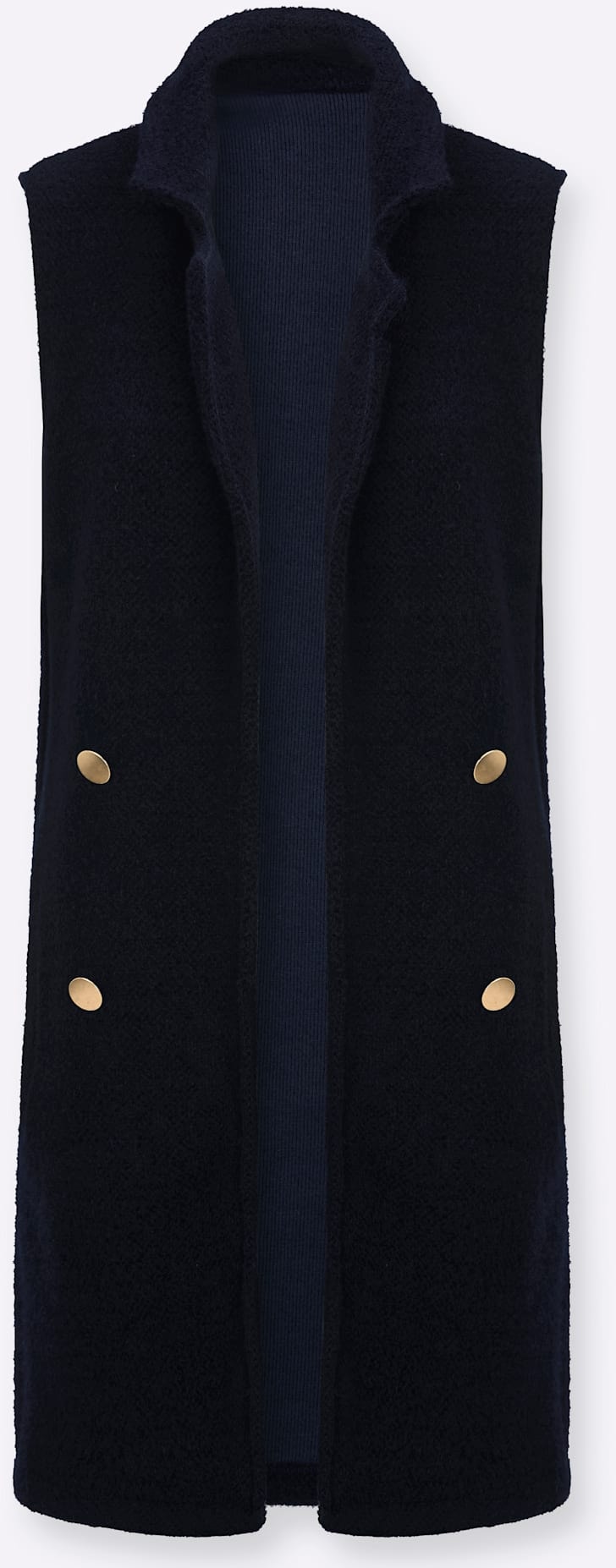 creation L Gilet long