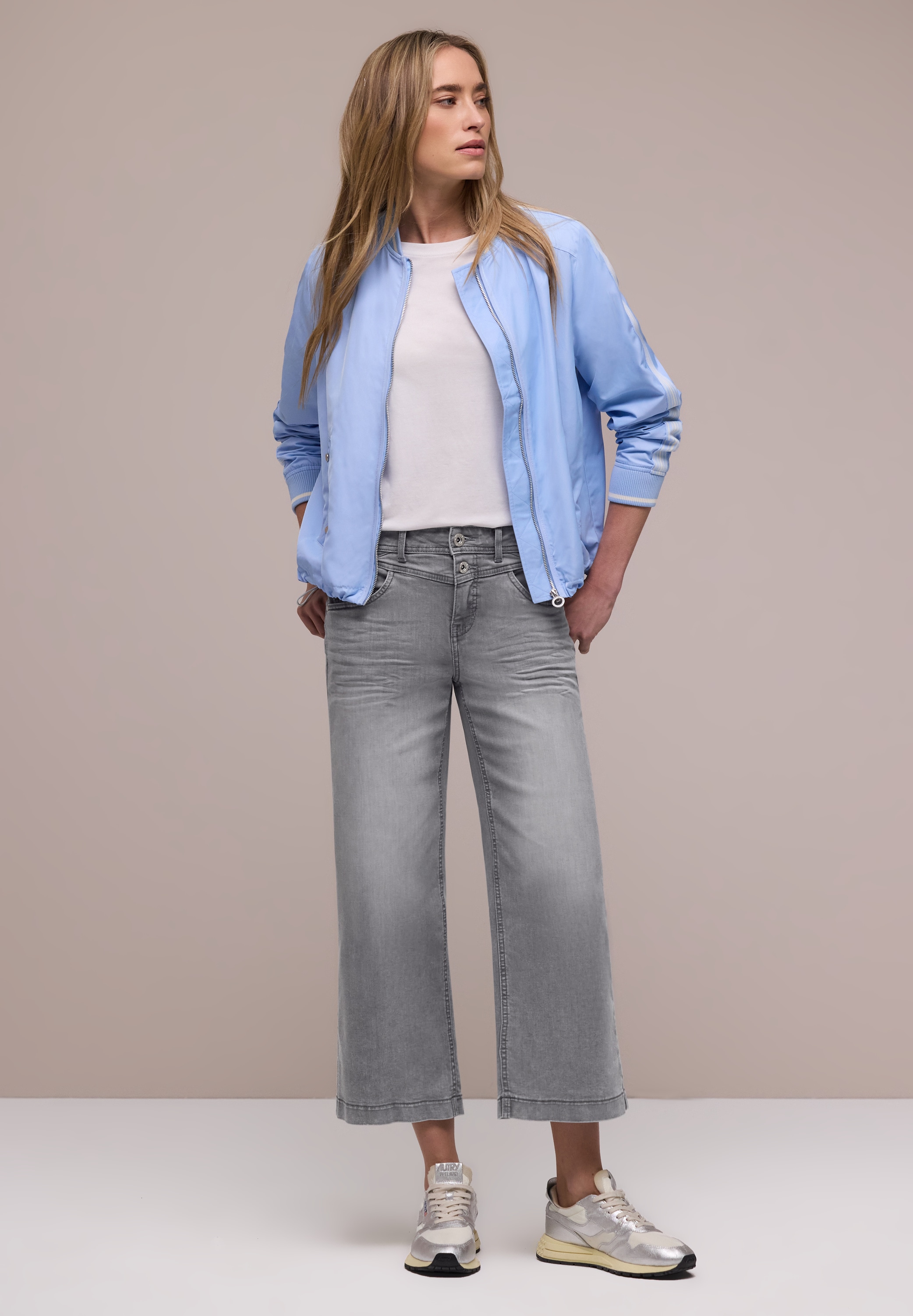 STREET ONE Jeans taille haute »Style Emee« im Five-Pocket Style