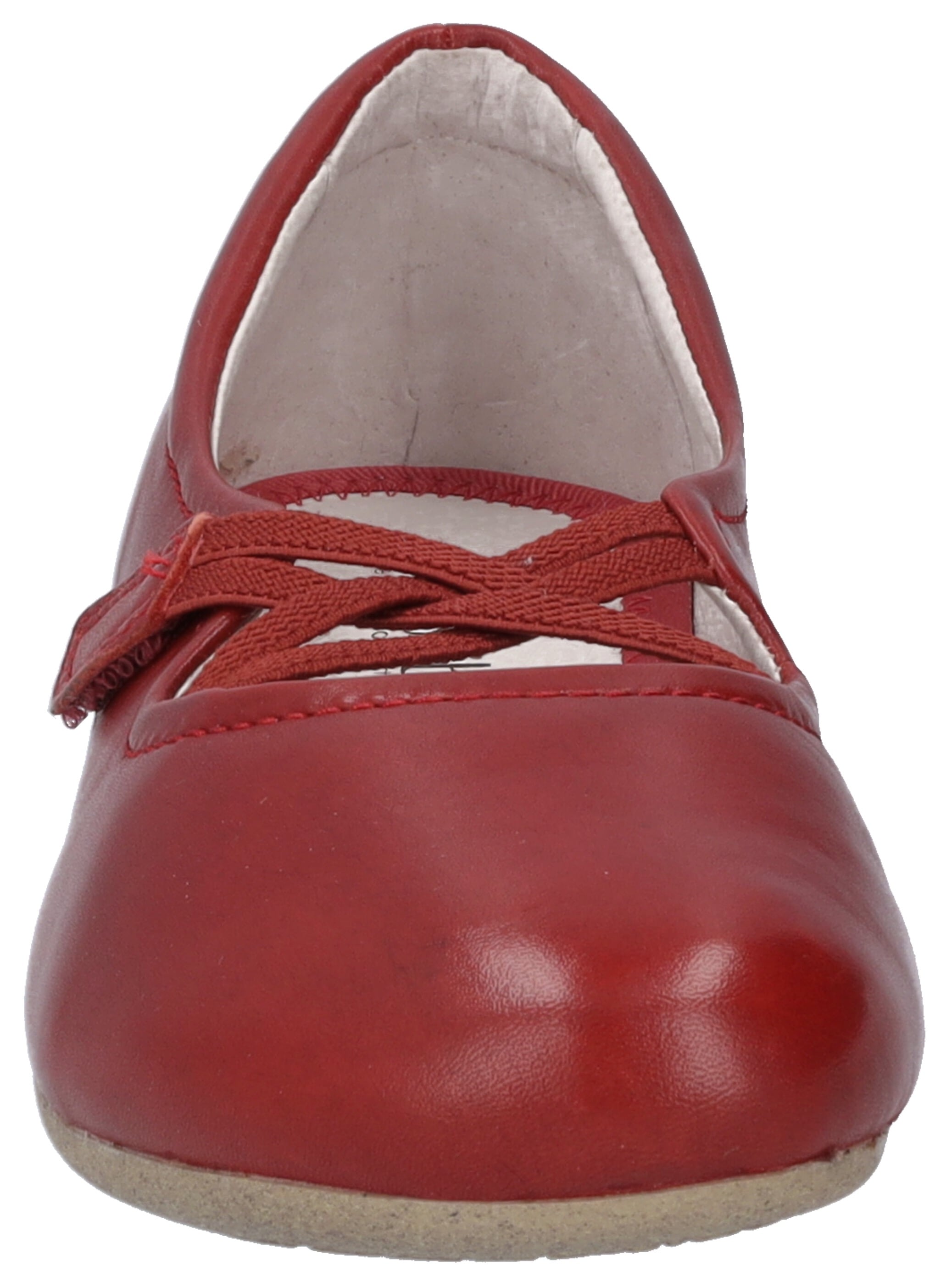 Josef Seibel Ballerines à lanières »Fiona 39«  Festtagsschuh, Slipper, Komfortschuh mit überkreuztem Gummizug