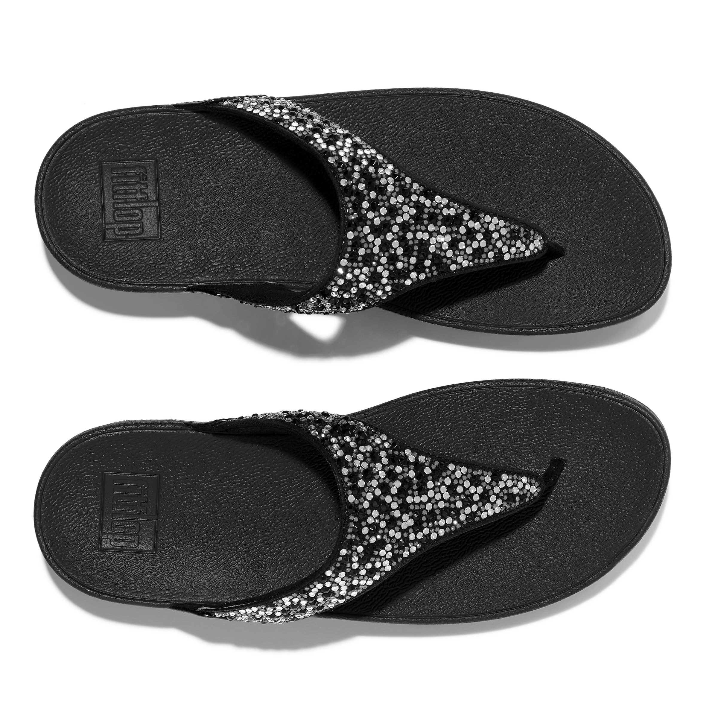 Fitflop Zehentrenner »LULU CRYSTAL«  , Sandale, Pantolette mit Schmucksteine