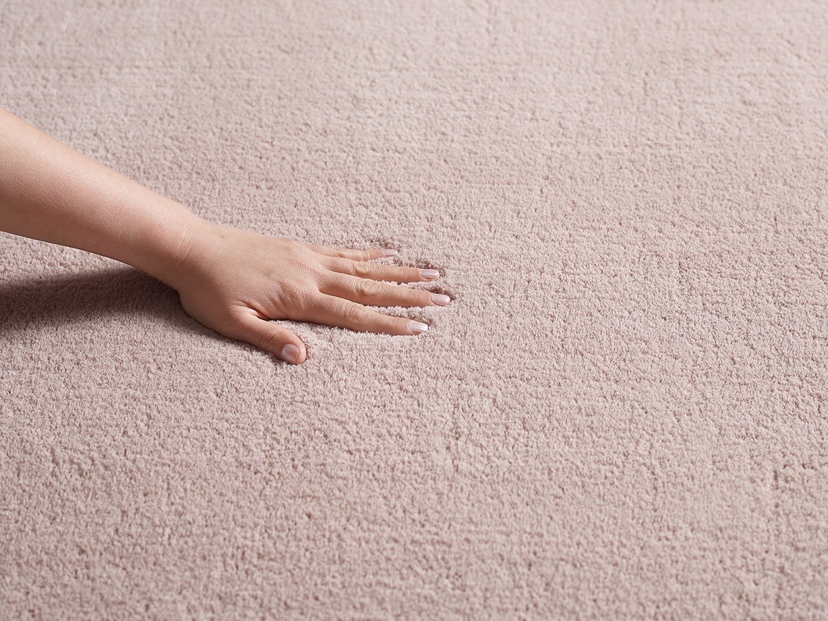 the carpet Teppich »Relax Scallop kuschelig & Super Soft,« wellenförmig Anti-Rutsch Unterseite, Waschbar bis 30 Grad, Felloptik,