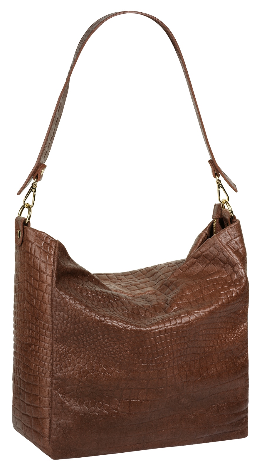 Samantha Look Shopper cuir véritable, fabriqué en Italie