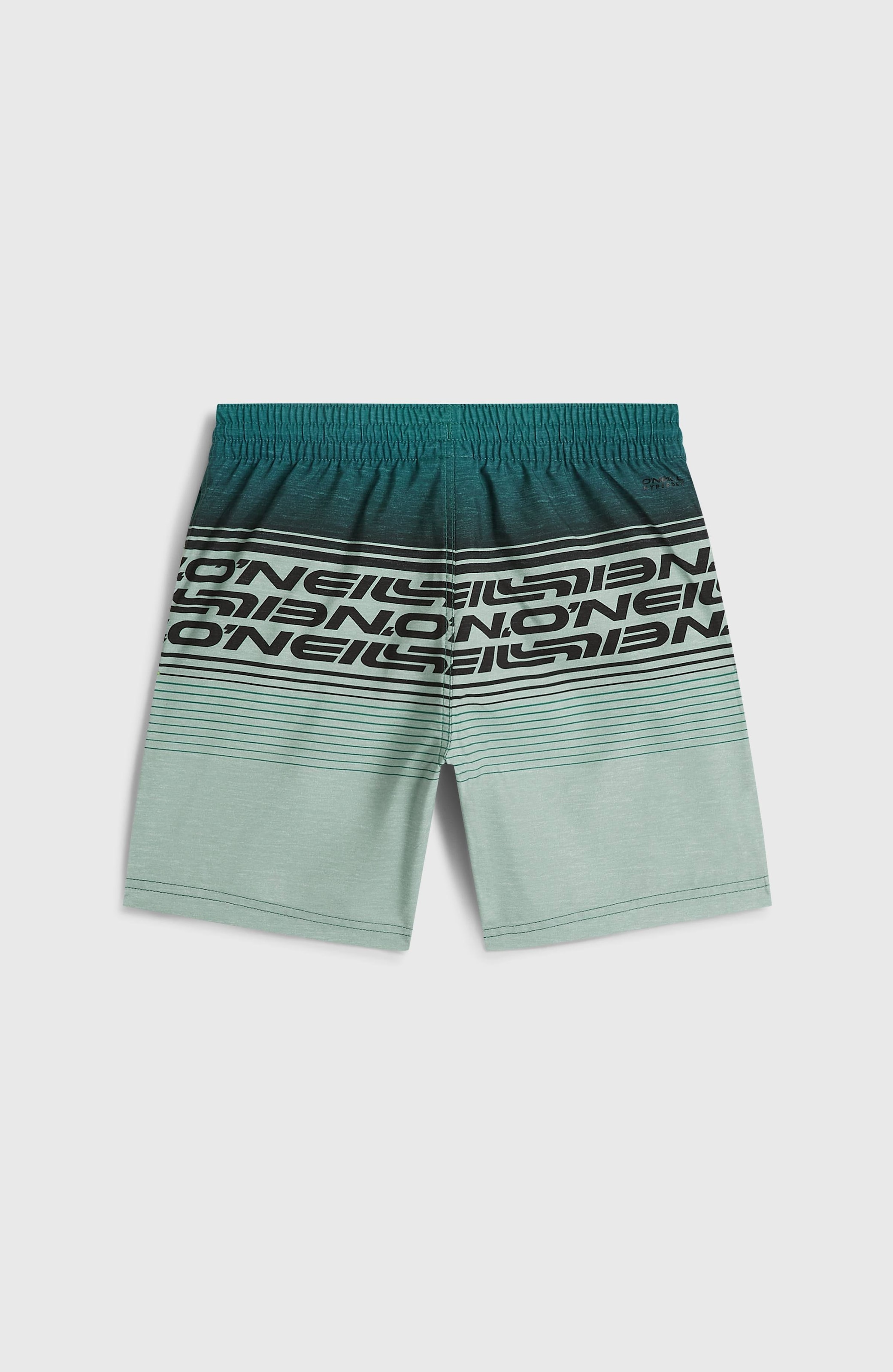 O'Neill Badeshorts »O'NEILL LOGO STRIPE SWIMSHORTS« mit Eingrifftaschen, mit Innenhose aus Mesh, mit Hyperdry-Finish