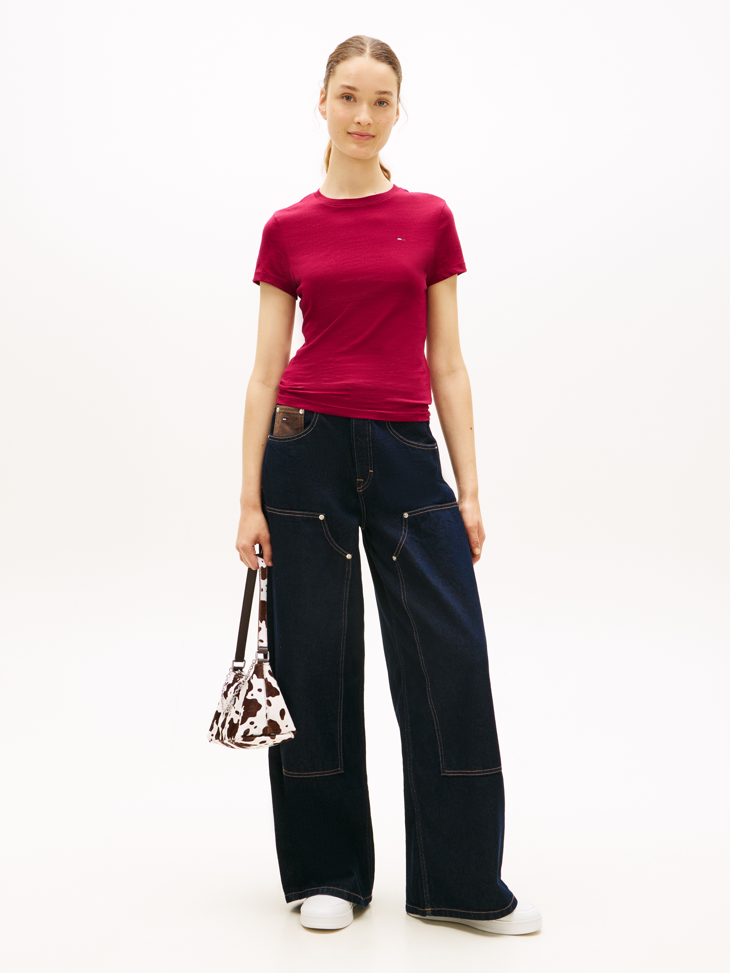 Tommy Jeans Kurzarmshirt »TJW 3PACK C-NECK TEE« Packung, 3er-Pack, 3 Stk.