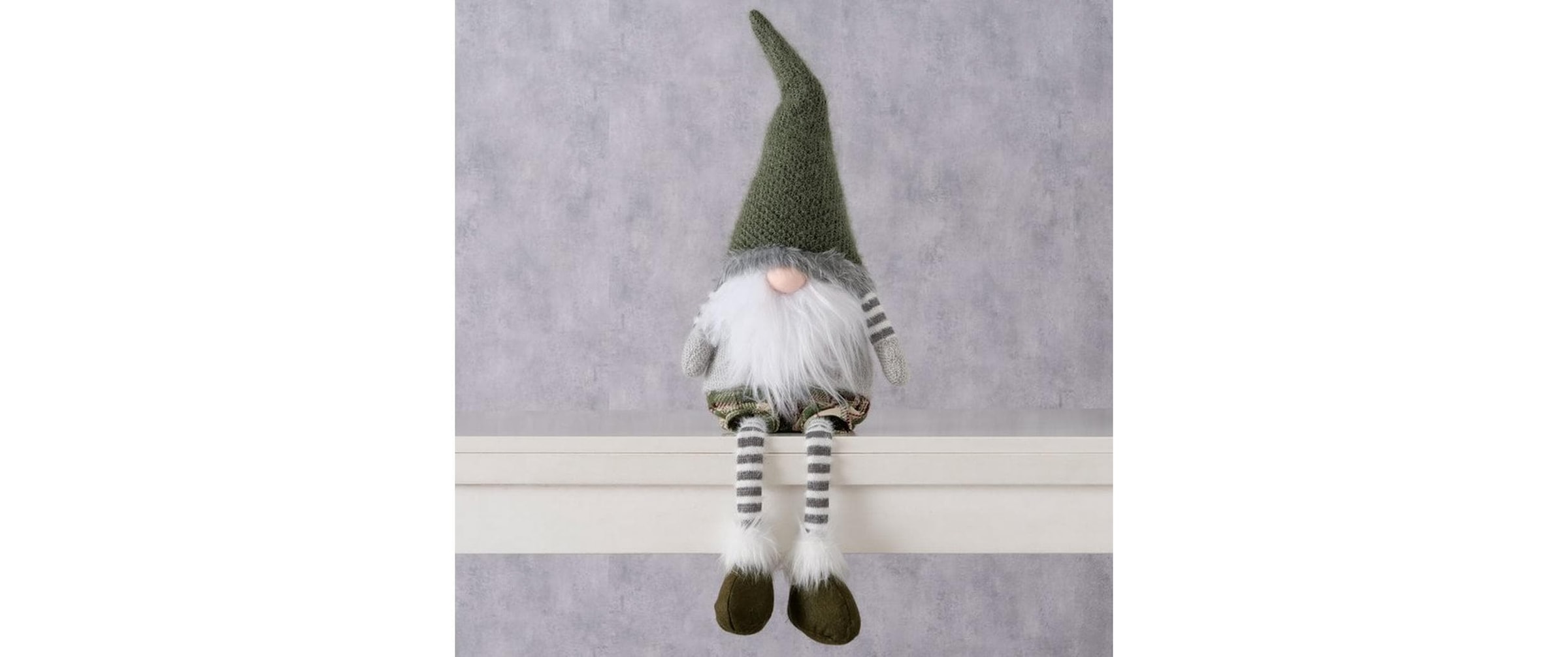 BOLTZE Figurine de Noël »Boltze Kantenhocker Wichtel Nolando «