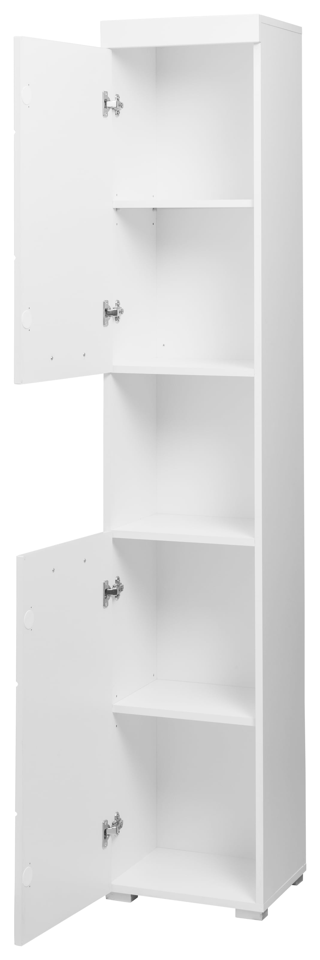 welltime Hochschrank »Avena« Badschrank mit 2 Türen & 1 Fach - (B/T/H) 37/31/190 cm