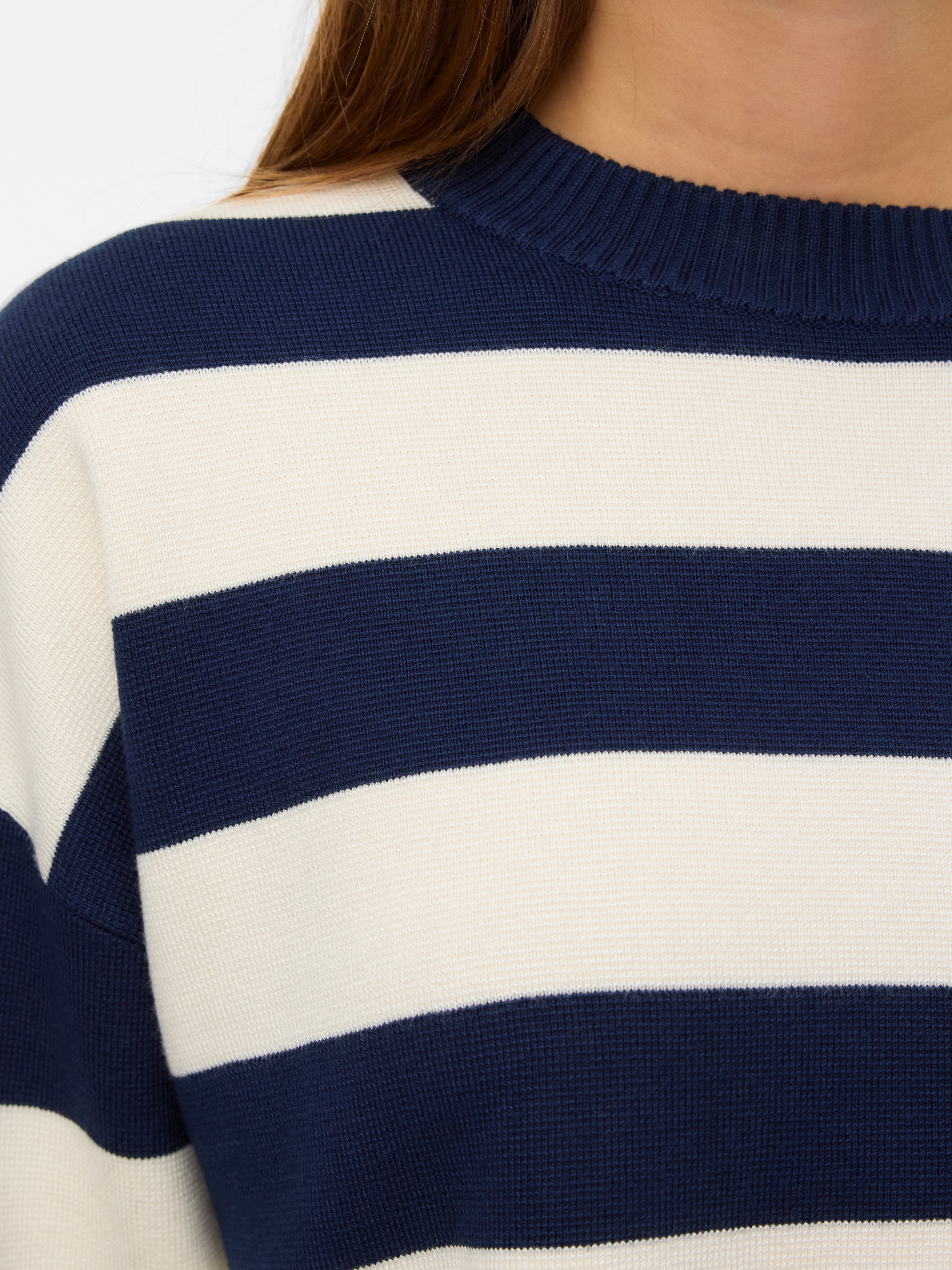 Vero Moda Strickpullover »VMSILJE LS O-NECK BOXY PULLOVER NOOS«