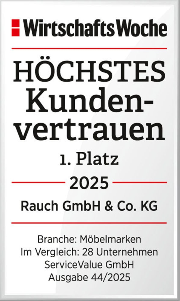 rauch 1100000002199 »Kleiderschrank Schrank Garderobe SHINJO Breiten 93/140/187 cm« in 3 verschiedenen Ausstattungen BASIC/CLASSIC/PREMIUM,  Griffe und Füsse aus Massivholz mit 2 Schubladen MADE IN GERMANY