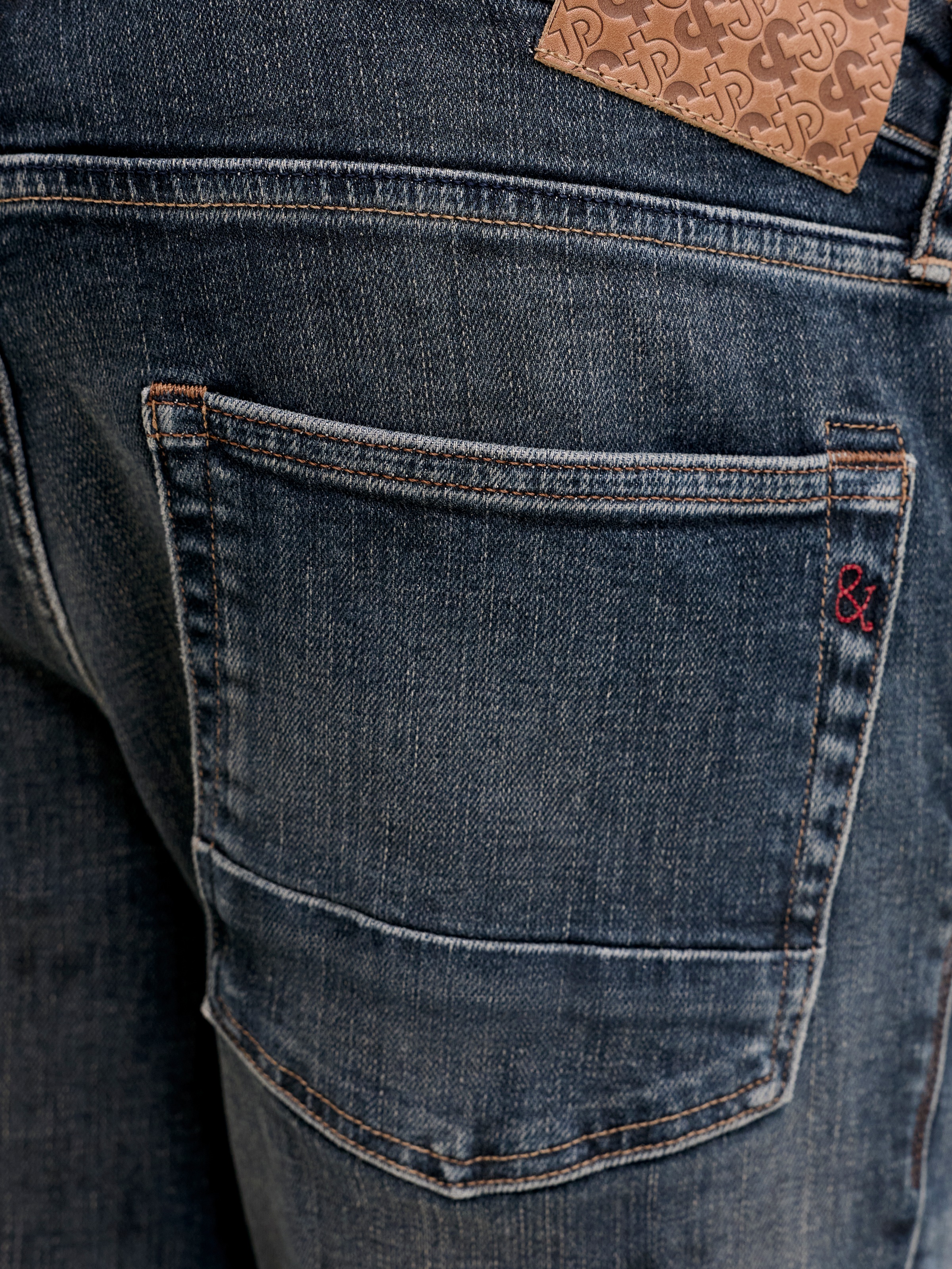Jack & Jones Regular-fit-Jeans »JJICLARK JJDUKE JJ 696 NOOS« Baumwollmischung, regular fit