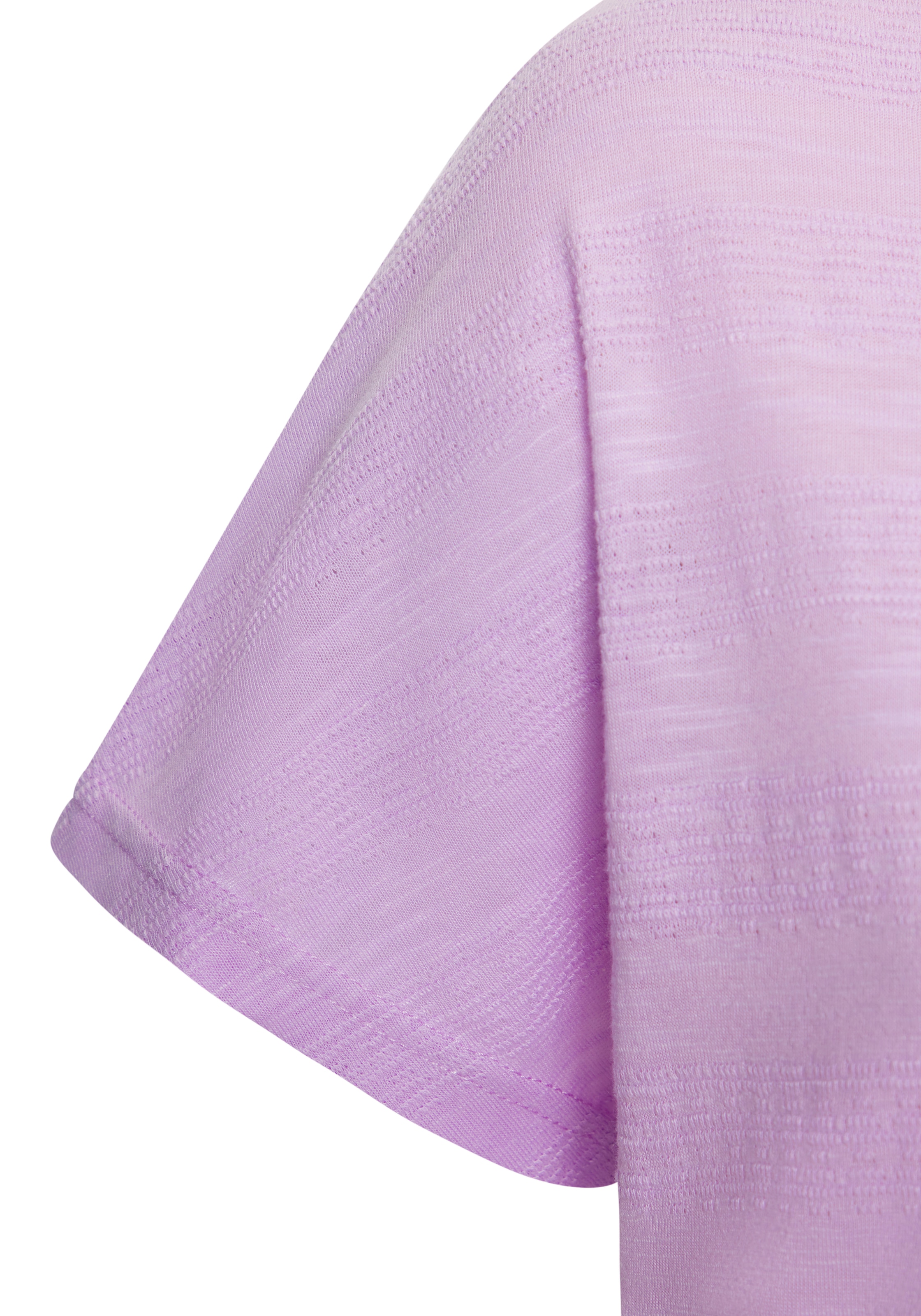 Vivance T-Shirt »mit modischer Strukturoptik« 2er-Pack,  aus pflegeleichter Qualität mit Baumwolle