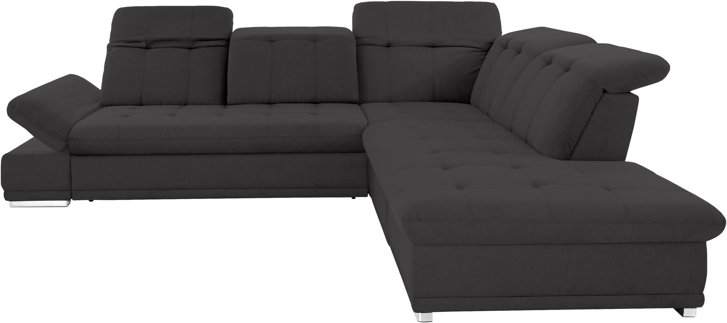 COTTA Ecksofa »Holiday L-Form mit Sitztiefen-, Armteil- und Kopfteilverstellung« wahlweise mit Bettfunktion & Bettkasten