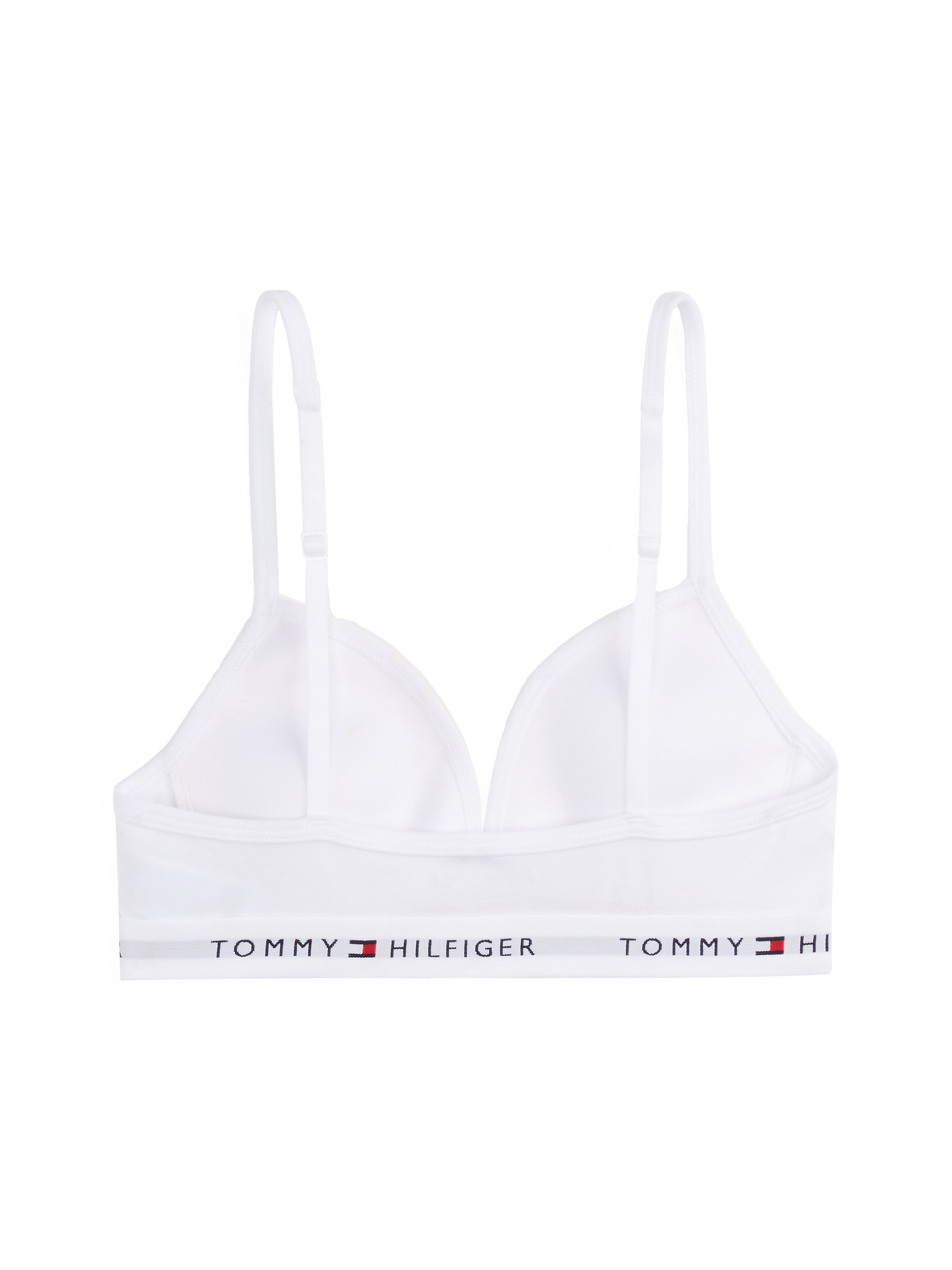 Tommy Hilfiger Underwear Triangel-BH mit Logoschriftzug