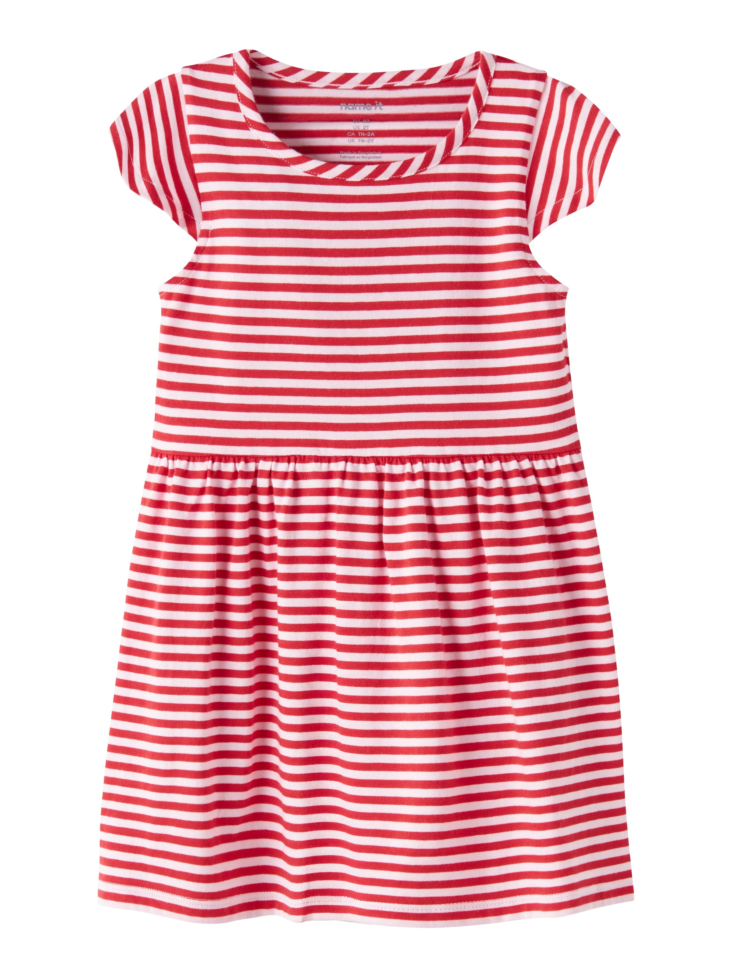 Name It Mini-robe »NMFVINANNA CAPSL DRESS« coton, coupe régulière