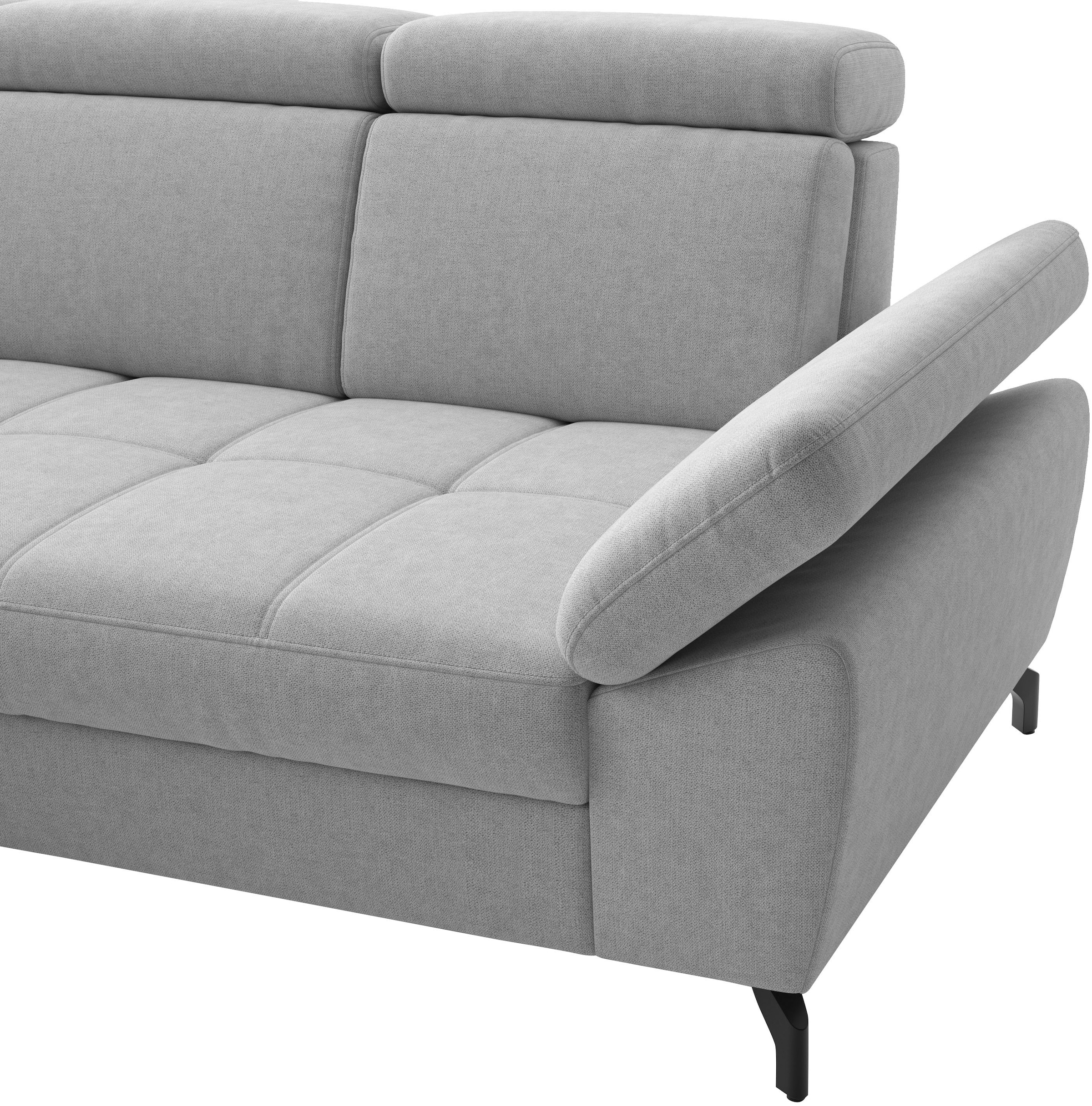 sit&more Ecksofa »Vanity« Inkl.Sitz-,Kopf-und Armteilverstellung