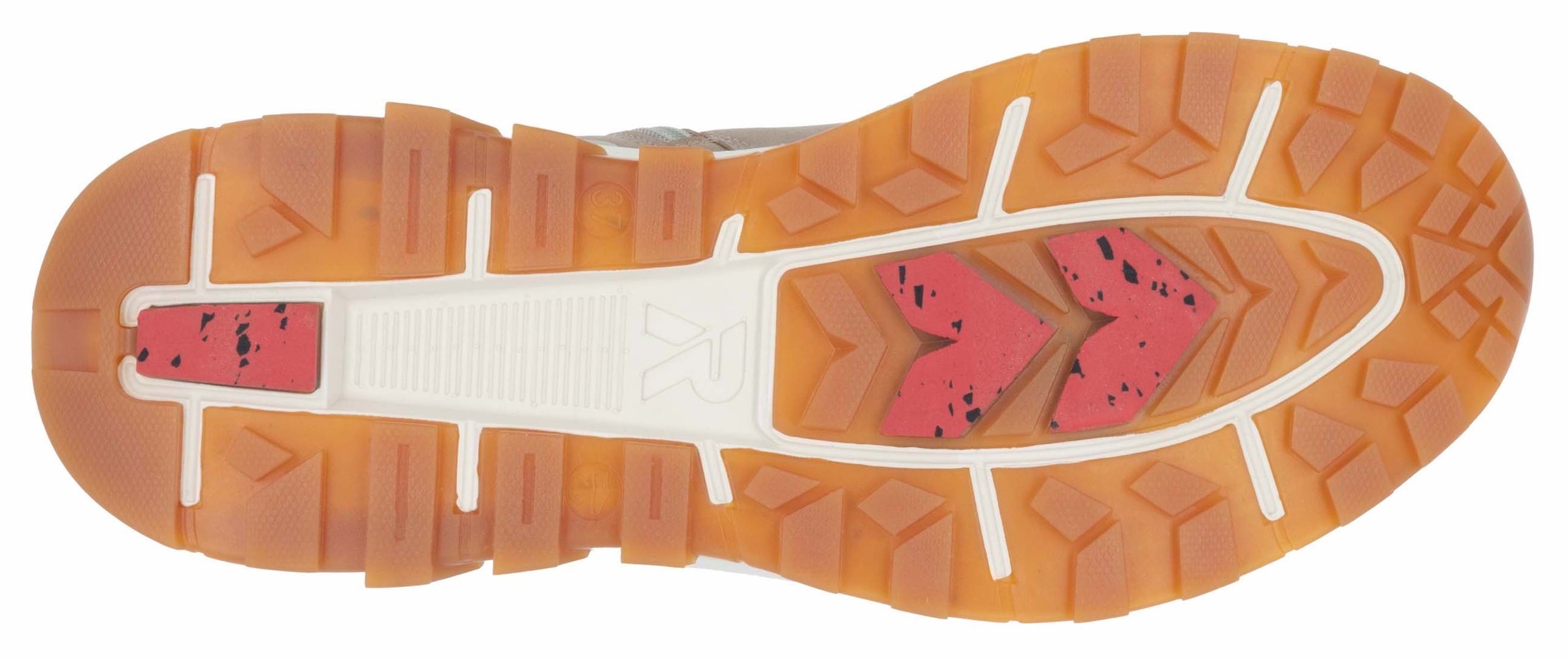 RIEKER Sport Winterboots  , Schneeboots, Winterboots mit Lammwollfutter, Fiber Grip Laufsohle