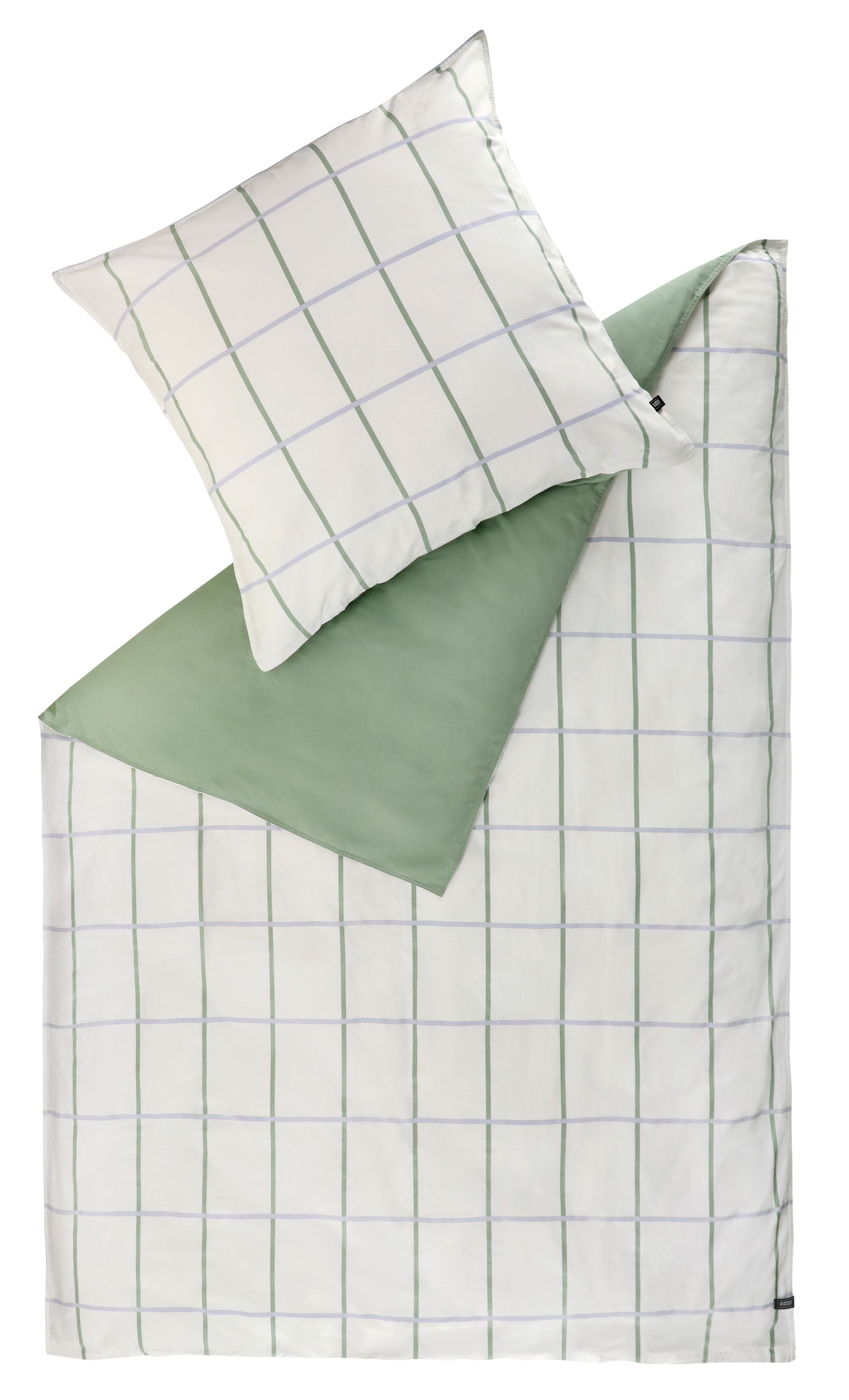 SCHÖNER WOHNEN-Kollektion Linge de lit réversible »Perform« 2 cuis tlg. aus reiner Baumwolle und kleinem Stehsaum