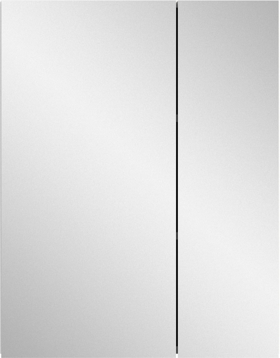 welltime Spiegelschrank »BIEL, TOPSELLER!, Breite 60 cm, 2 Türen, 2 Einlegeböden, 3 Fächer« 1 Stk. tlg. Badmöbel, Badschrank, Schrank, Wandschrank, Bad, Badezimmer