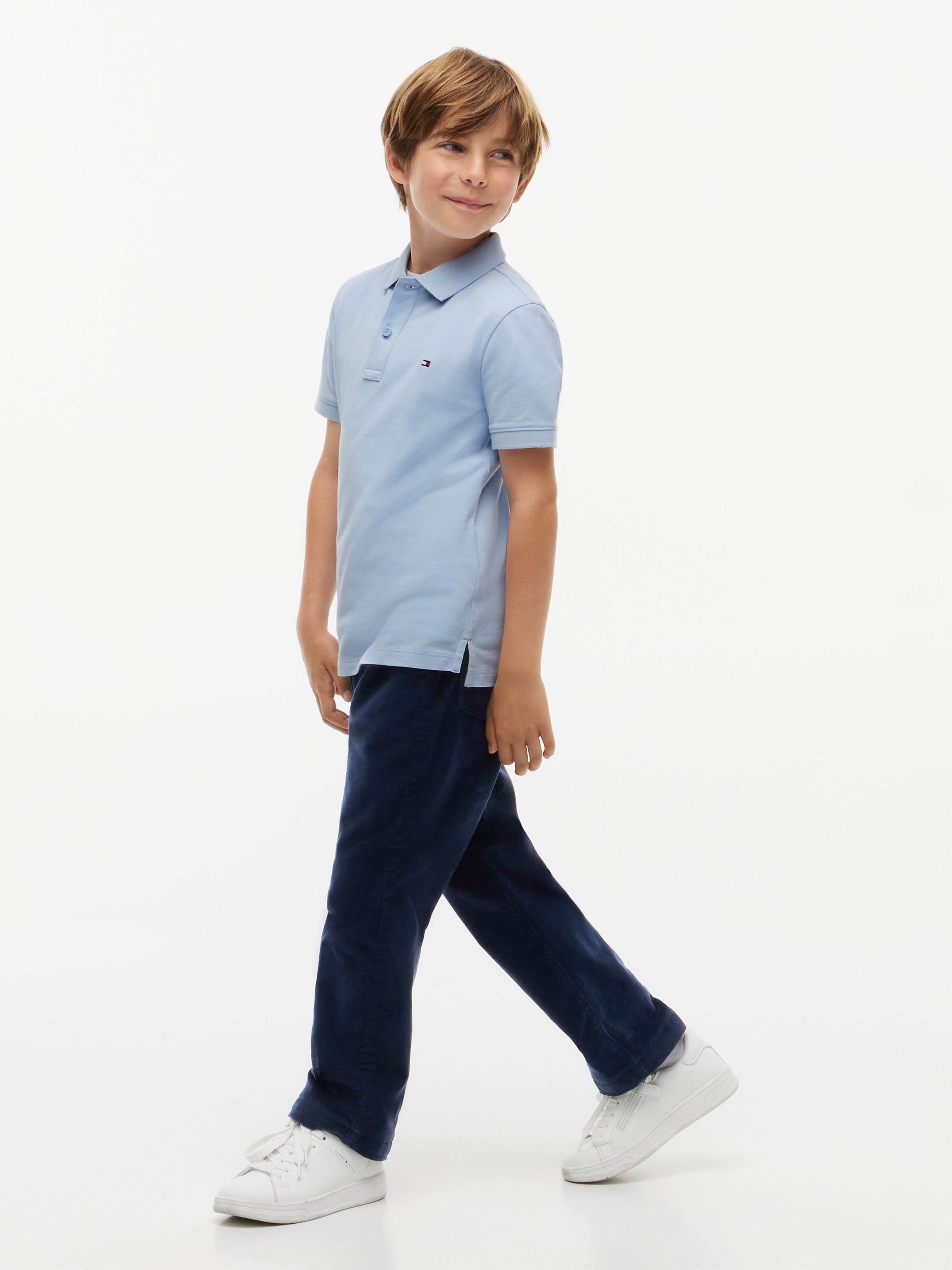 Tommy Hilfiger Polo »FLAG POLO S/S« avec broderie du logo
